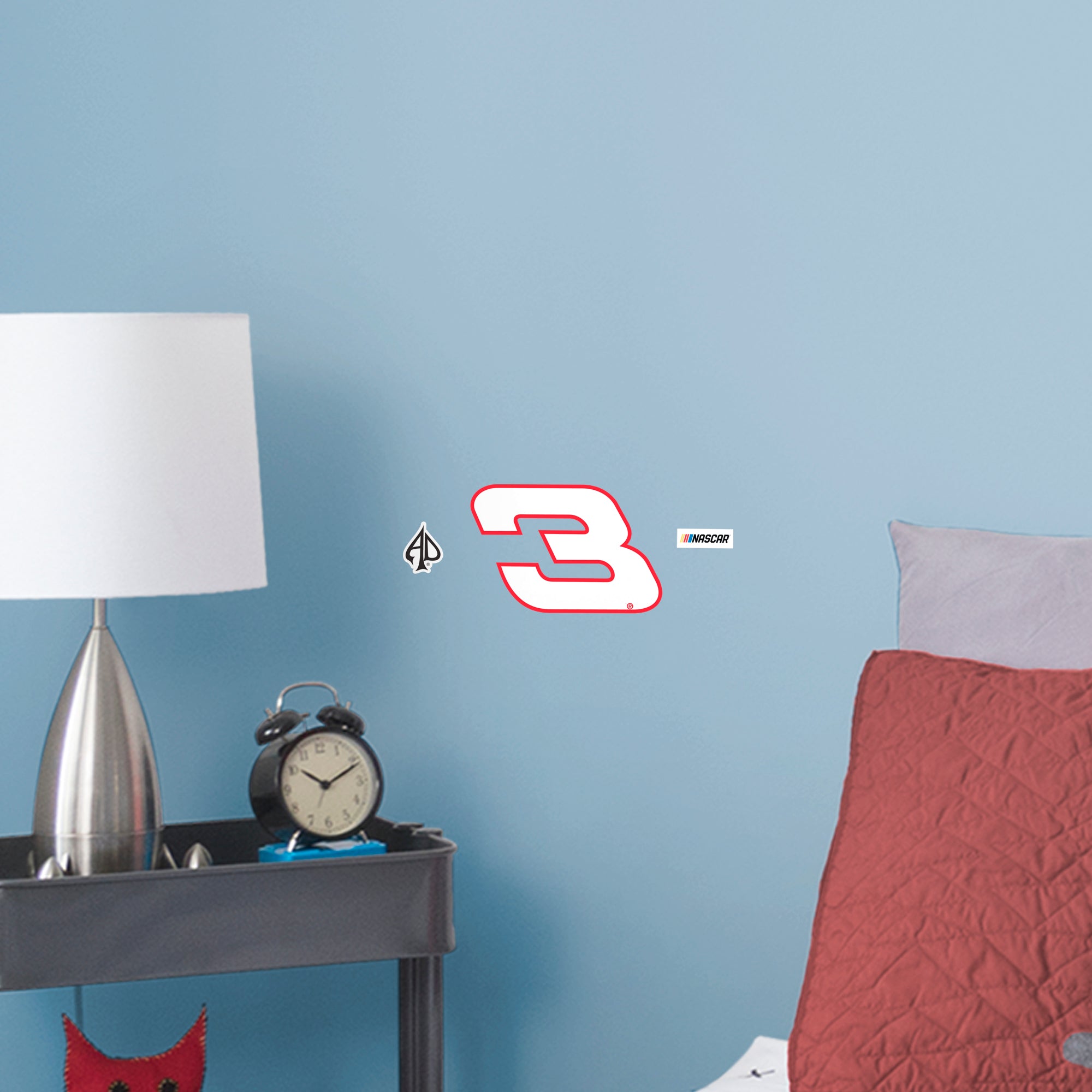 Austin Dillon 2021 #3 Logo - Officially Licensed NASCAR Removable Wall Decal Large by Fathead | Vinyl