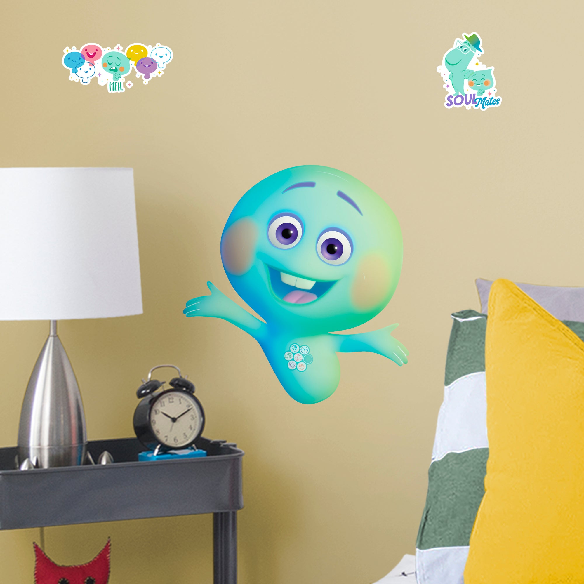 Soul 22 Soul World - Officially Licensed Disney Removable Wall Decal Large by Fathead | Vinyl