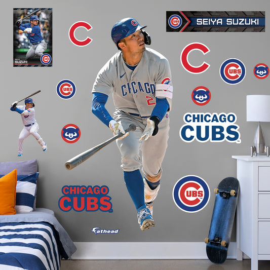 Javier Baez Chicago Cubs Fathead 13-Pack Life-Size Removable