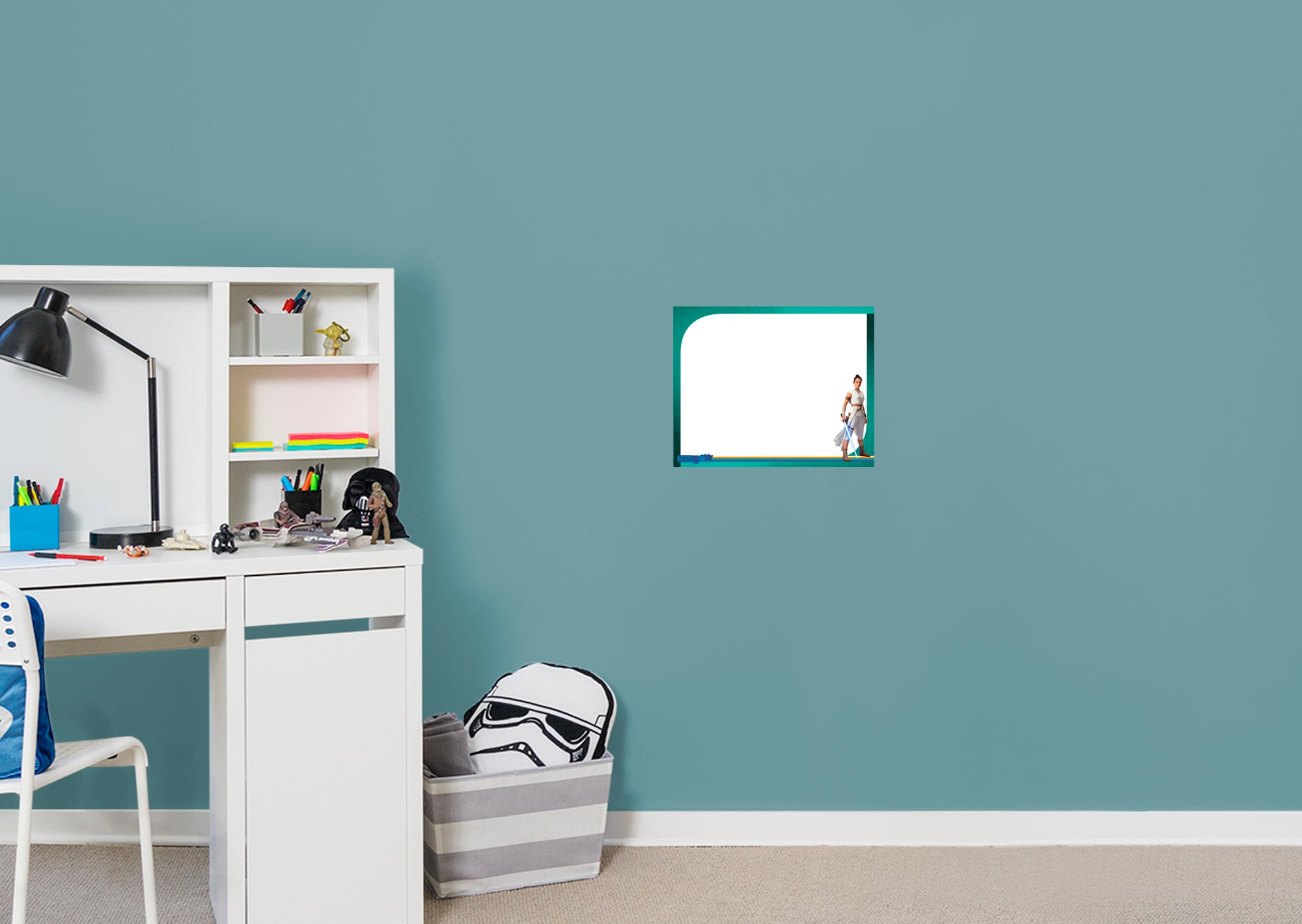 Rey Whiteboard - Officially Licensed Star Wars Removable Wall Decal Large by Fathead | Vinyl