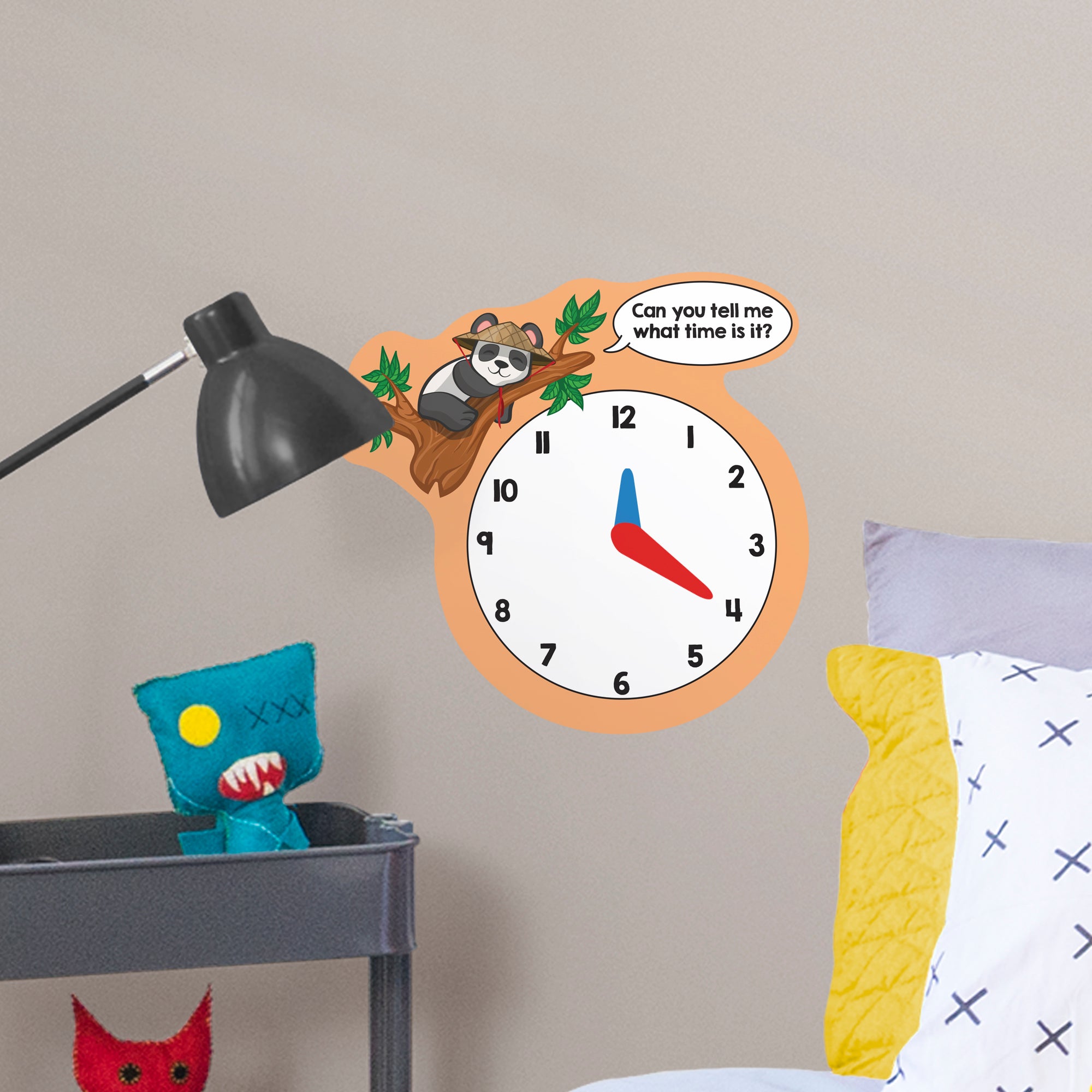 Dry Erase Educational Clock - Removable Wall Decal Large by Fathead | Vinyl