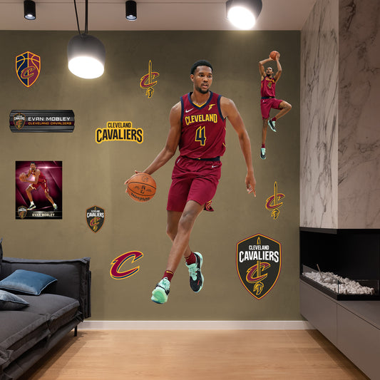 Cleveland Cavaliers: 2022 Shield Logo Minis - Officially Licensed NBA –  Fathead