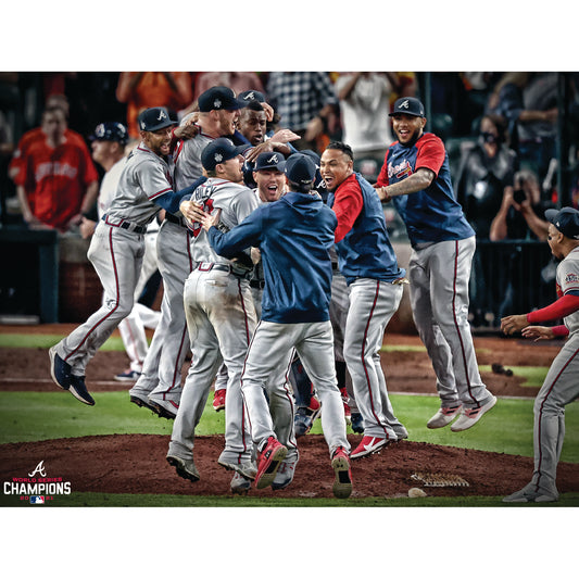 Atlanta Braves Baseball Stadium Wall Mural