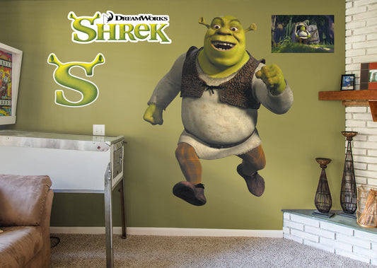 Shrek: Logo RealBig - Officially Licensed NBC Universal Removable Adhe –  Fathead