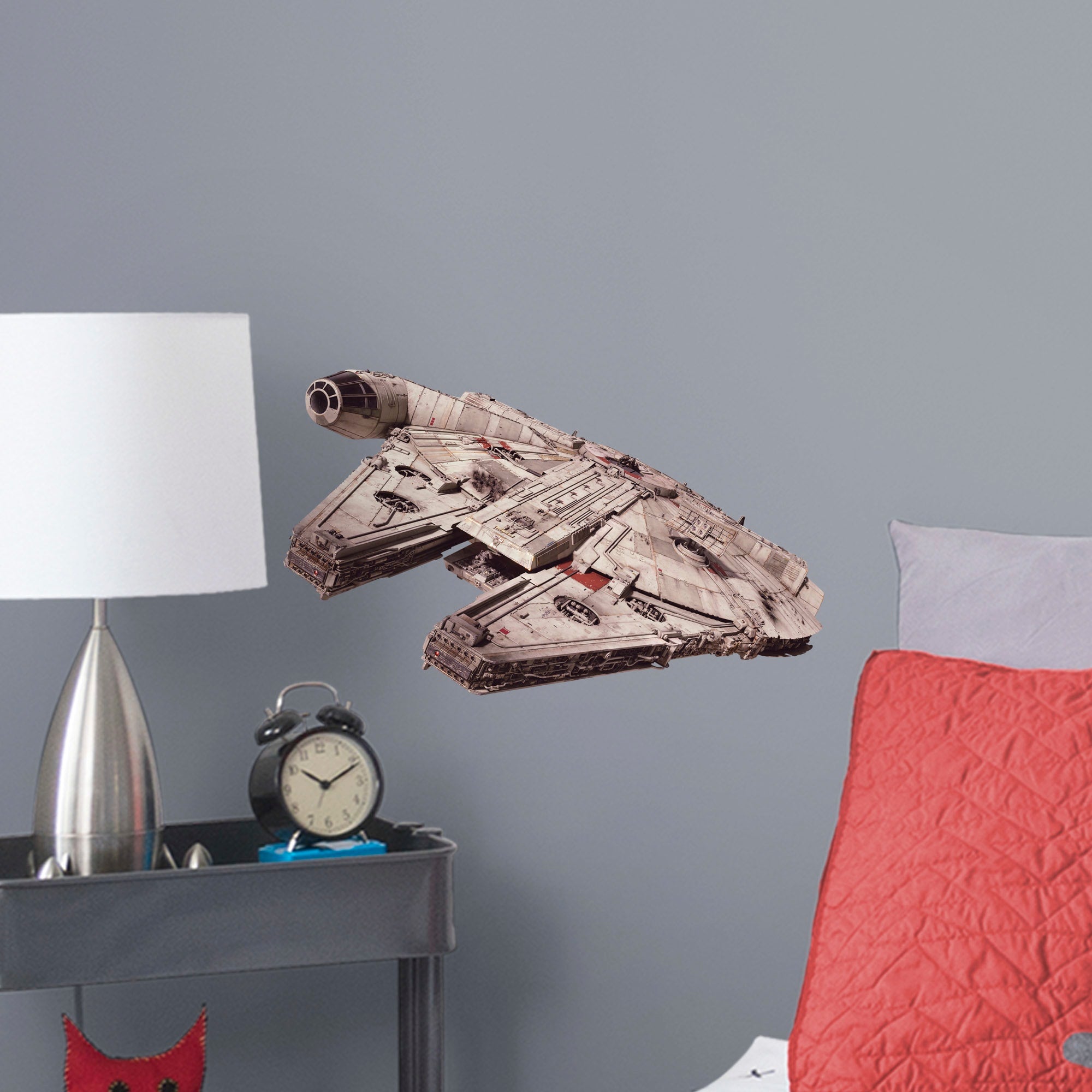 Millennium Falcon - Star Wars: The Force Awakens - Officially Licensed Removable Wall Decal Large by Fathead | Vinyl