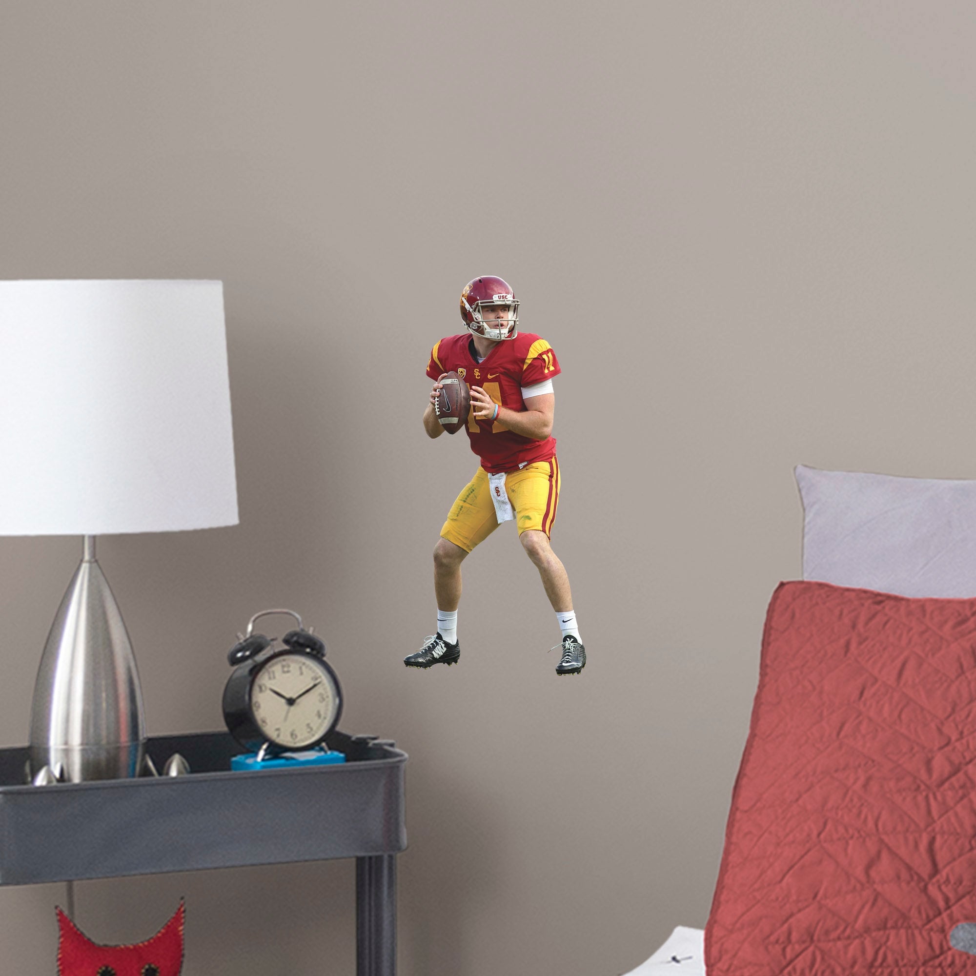 Sam Darnold for USC Trojans: USC - Officially Licensed Removable Wall Decal Large by Fathead | Vinyl