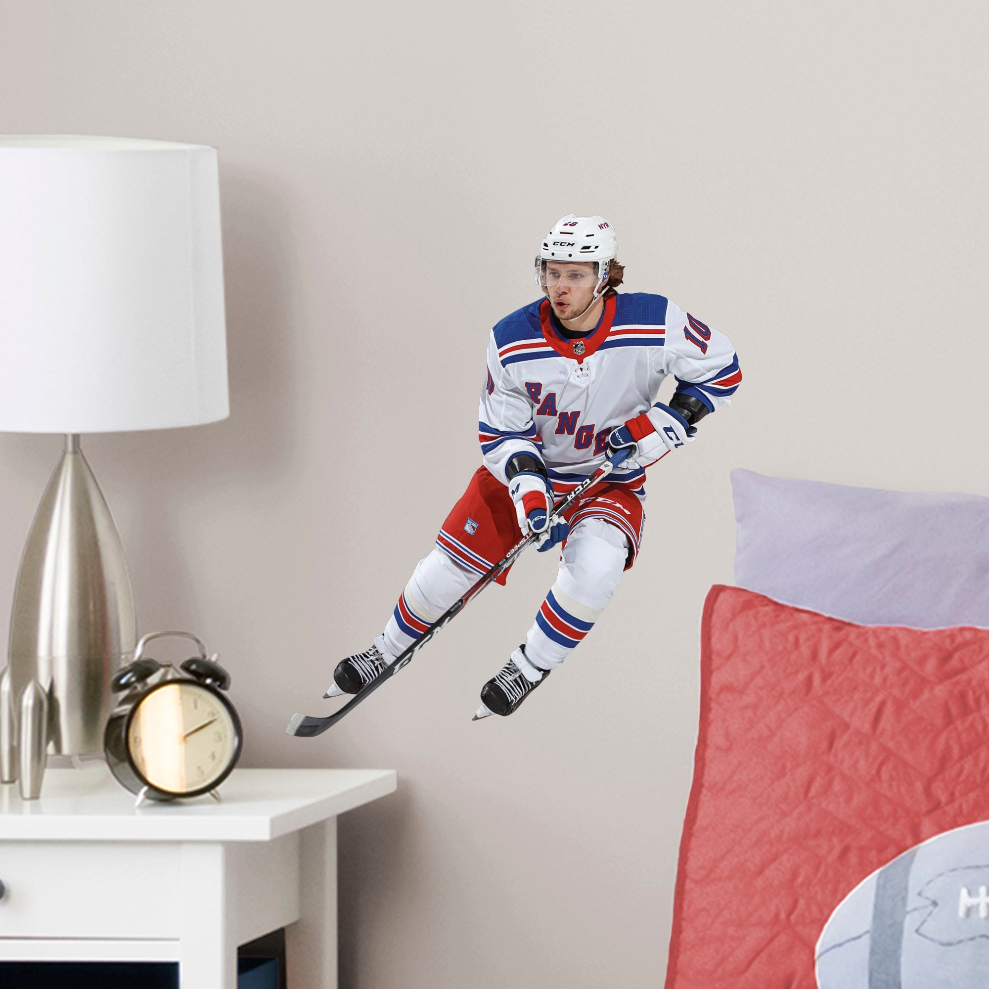 Artemi Panarin for New York Rangers - Officially Licensed NHL Removable Wall Decal Large by Fathead | Vinyl