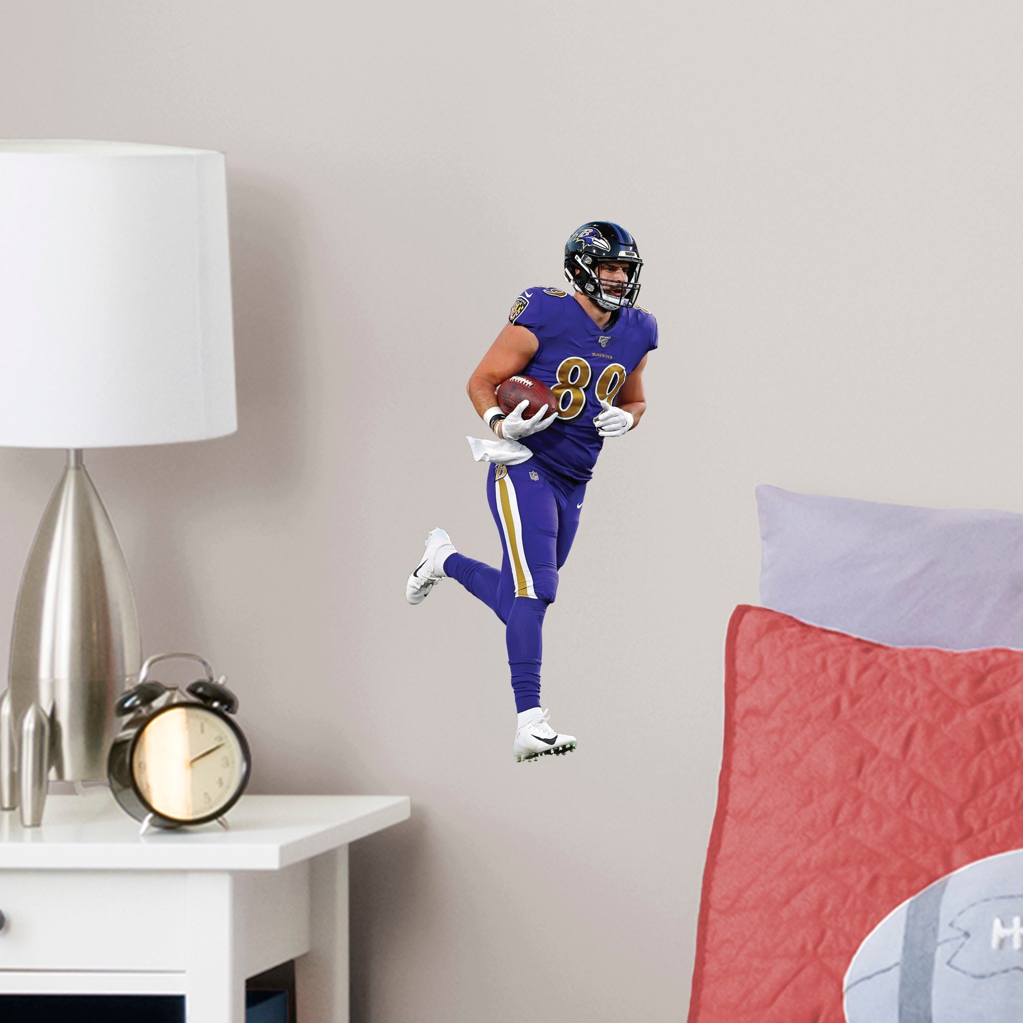 Mark Andrews for Baltimore Ravens - Officially Licensed NFL Removable Wall Decal Large by Fathead | Vinyl
