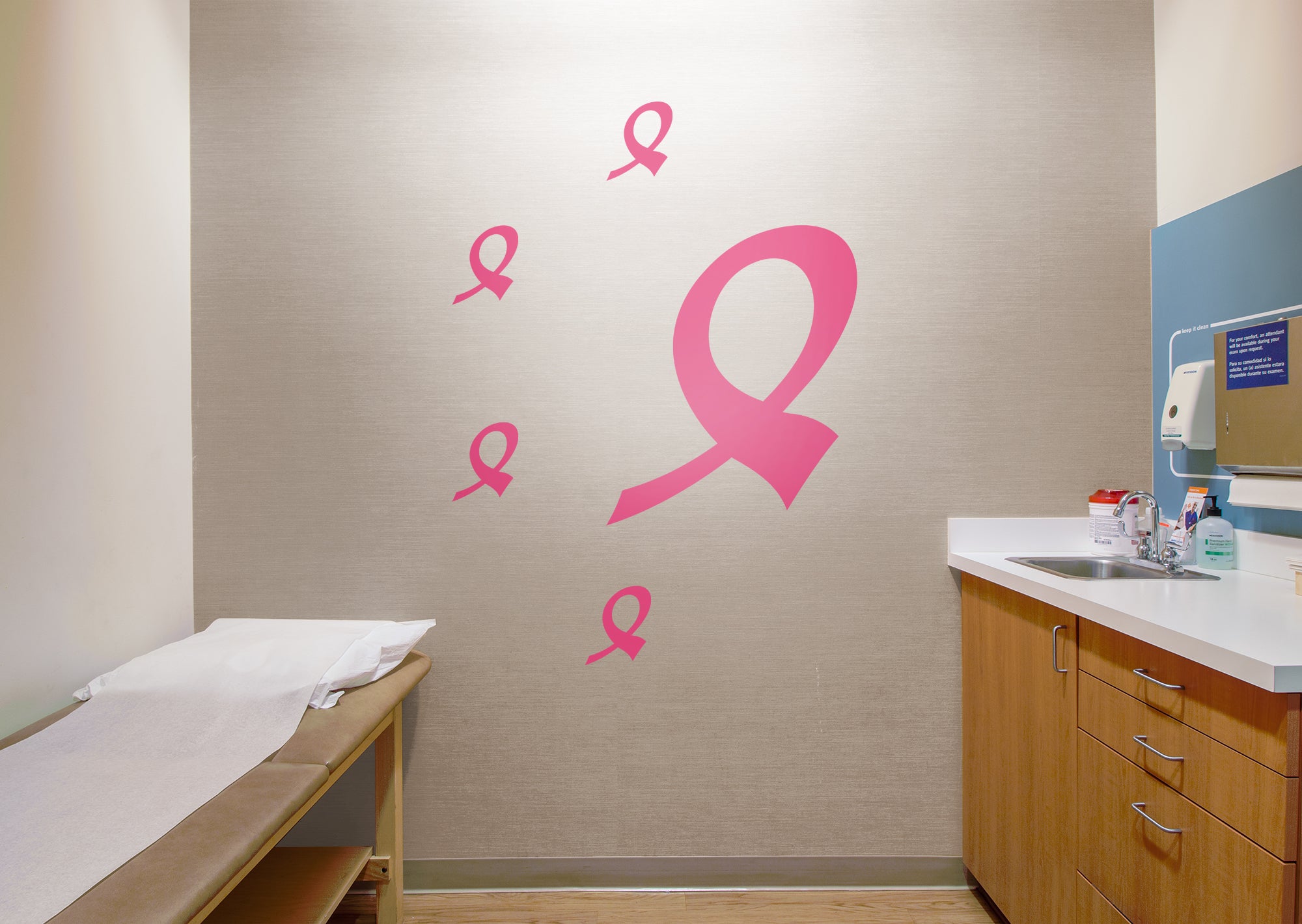 Colors of Cancer Ribbons: American Cancer Society Removable Wall Decal XL by Fathead | Vinyl