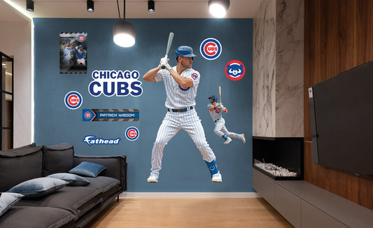 Chicago Cubs: 2023 C City Connect Logo Minis - Officially Licensed M –  Fathead