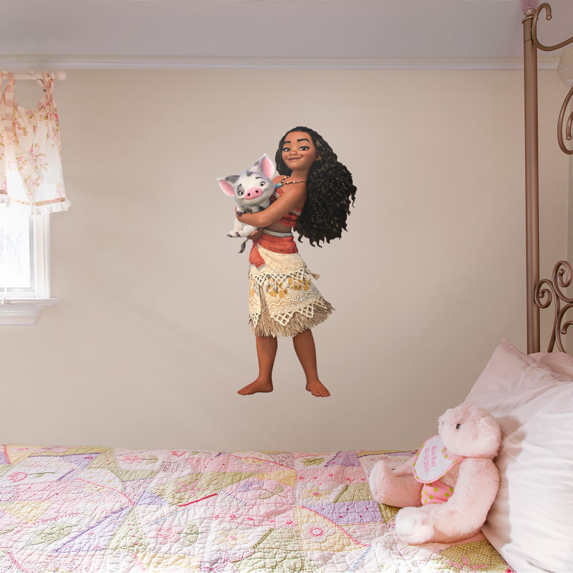 Moana - Officially Licensed Disney Removable Wall Decal 20.0"W x 39.0"H by Fathead | Vinyl