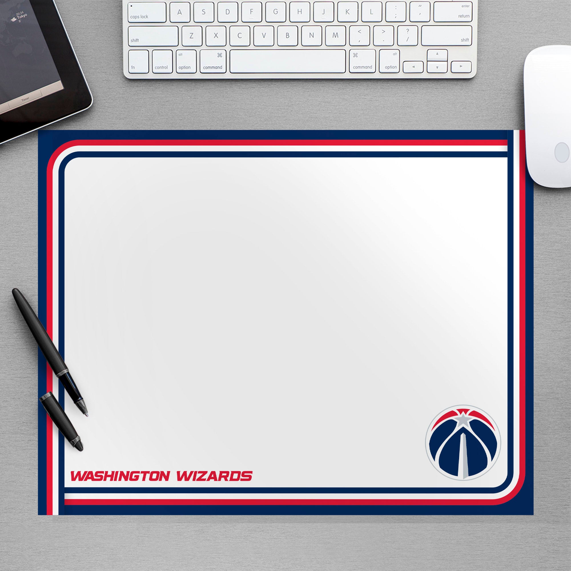 Washington Wizards for Washington Wizard: Dry Erase Whiteboard - Officially Licensed NBA Removable Wall Decal Large by Fathead |