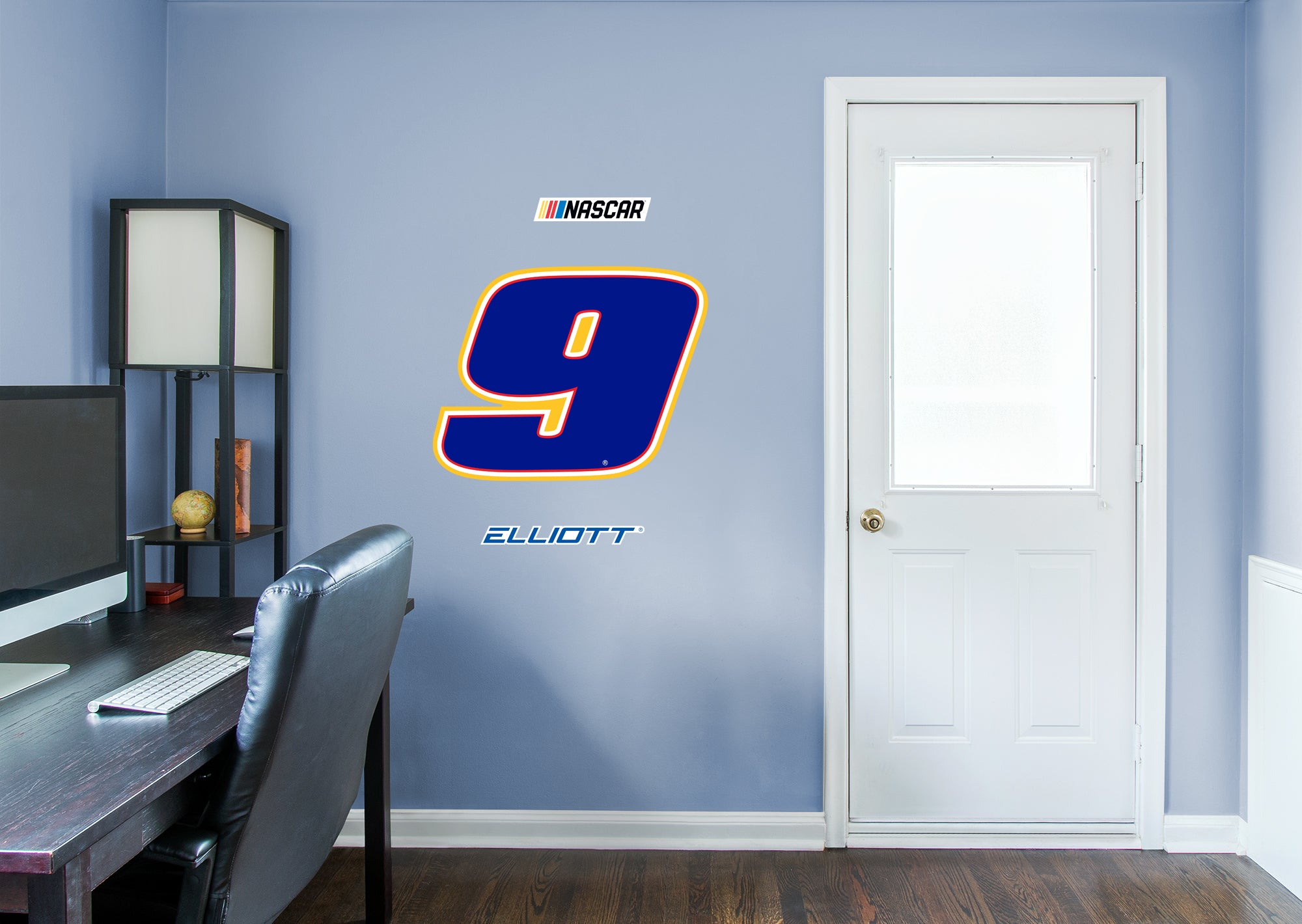 Chase Elliott 2021 #9 Logo - Officially Licensed NASCAR Removable Wall Decal XL by Fathead | Vinyl