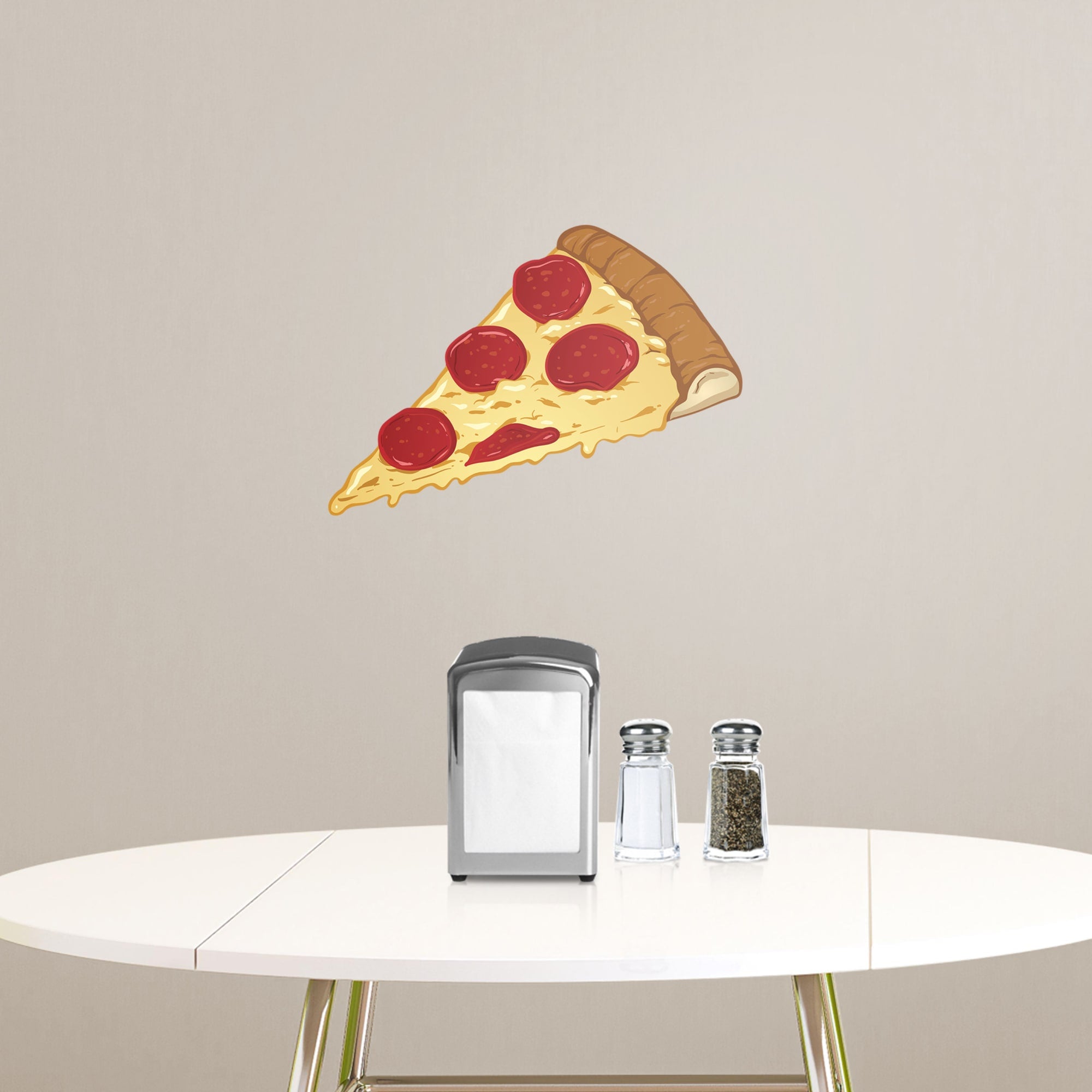 Pizza: Illustrated - Removable Vinyl Decal Large by Fathead