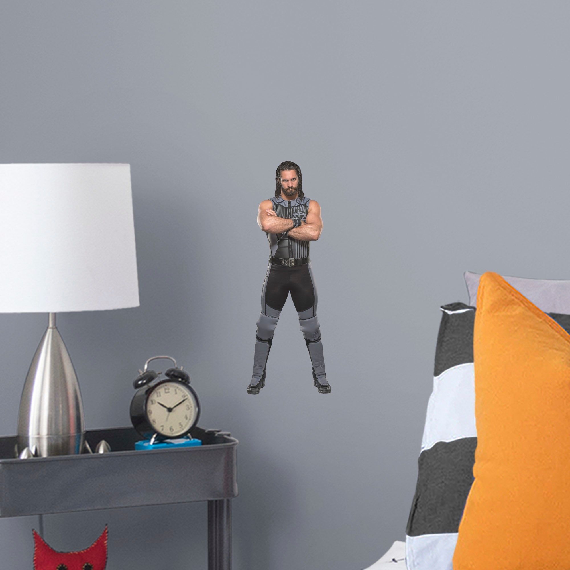 Seth Rollins for WWE - Officially Licensed Removable Wall Decal Large by Fathead | Vinyl