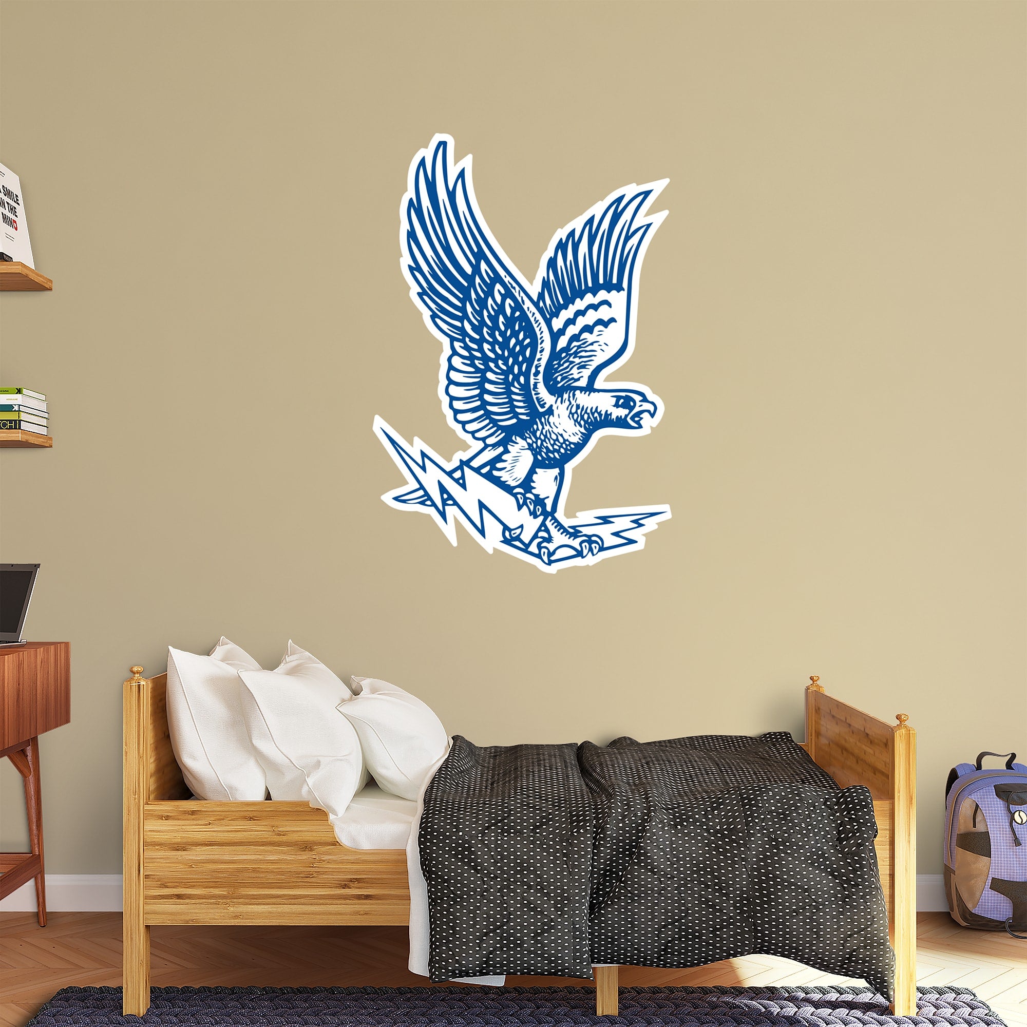 Air Force Falcons: Falcon Logo - Officially Licensed Removable Wall Decal 35.0"W x 51.0"H by Fathead | Vinyl