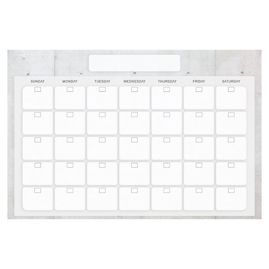 Calendars: Pastel One Month Calendar Dry Erase - Removable Adhesive De –  Fathead