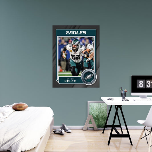 Philadelphia Eagles: Jason Kelce 2023 White Jersey - Officially Licens –  Fathead