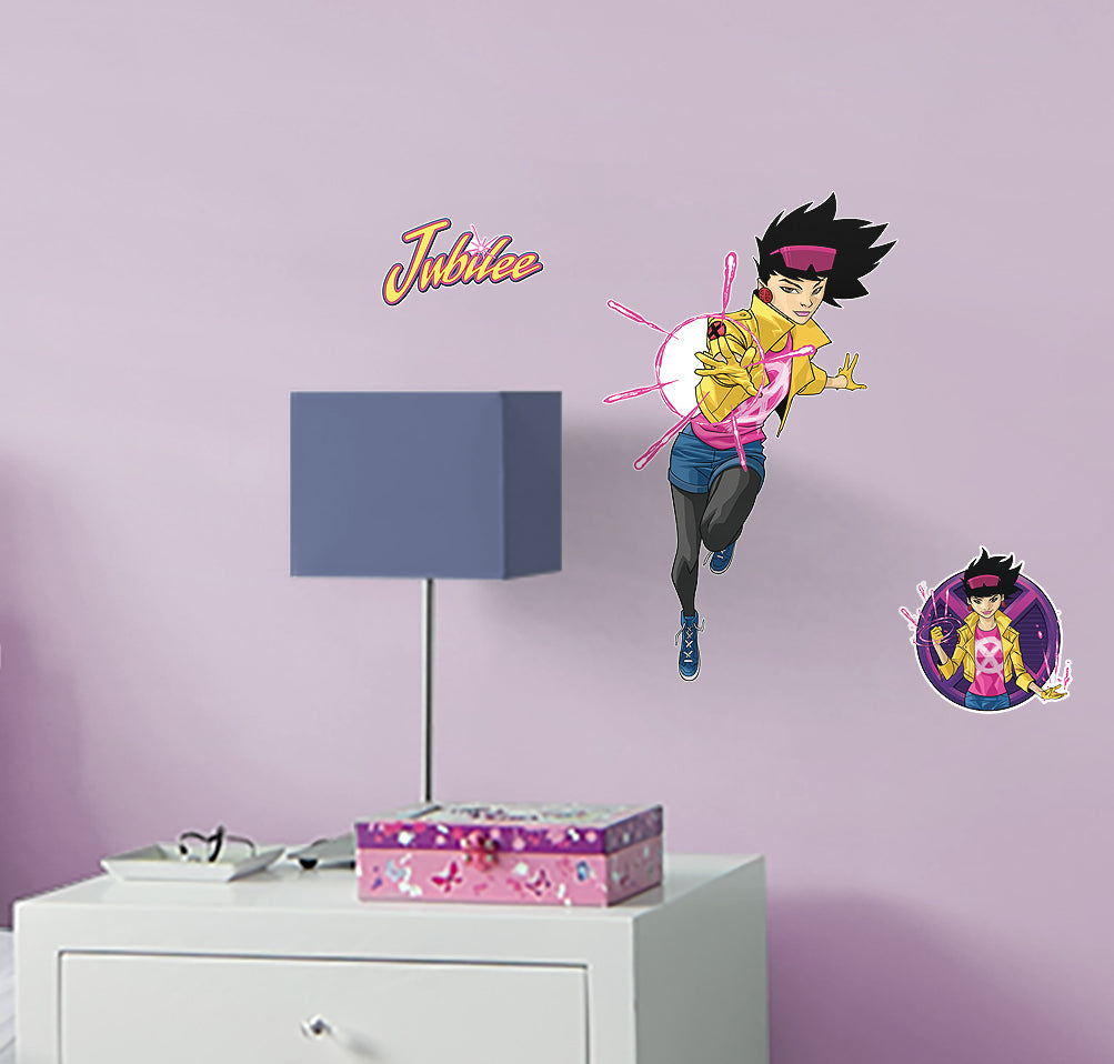 X-Men Jubilee RealBig - Officially Licensed Marvel Removable Wall Decal Large by Fathead | Vinyl
