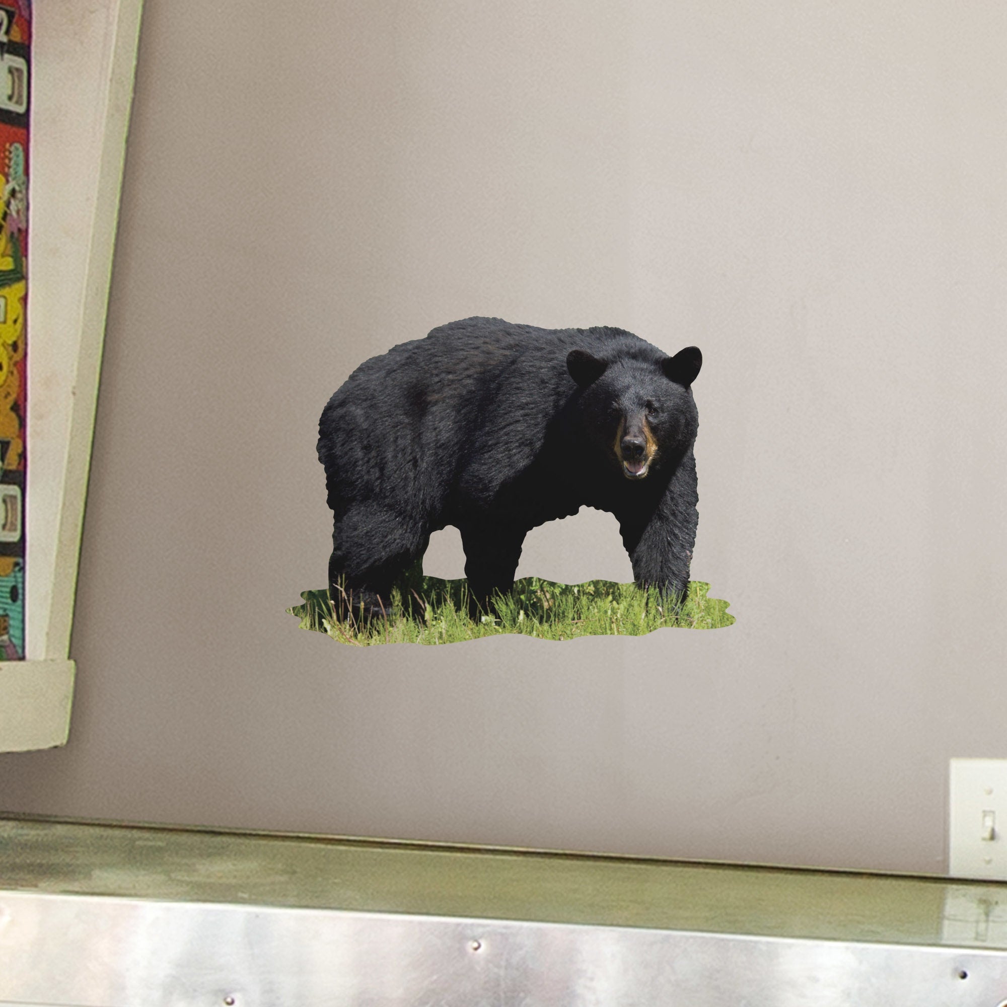 Black Bear - Removable Vinyl Decal Large by Fathead
