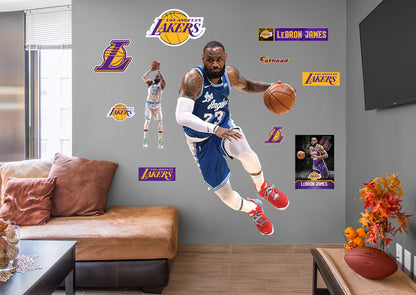 Los Angeles Lakers: LeBron James 2022 Association Jersey - Officially –  Fathead