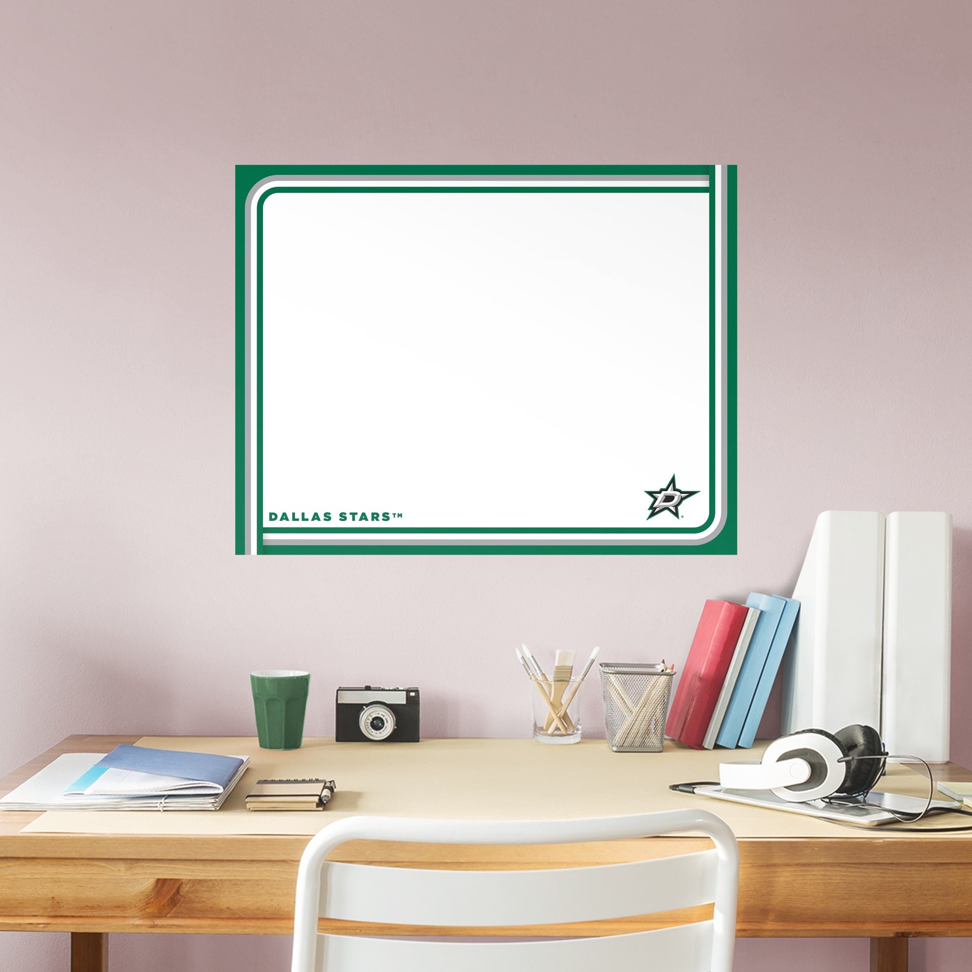 Dallas Stars: Dry Erase Whiteboard - X-Large Officially Licensed NHL Removable Wall Decal XL by Fathead | Vinyl