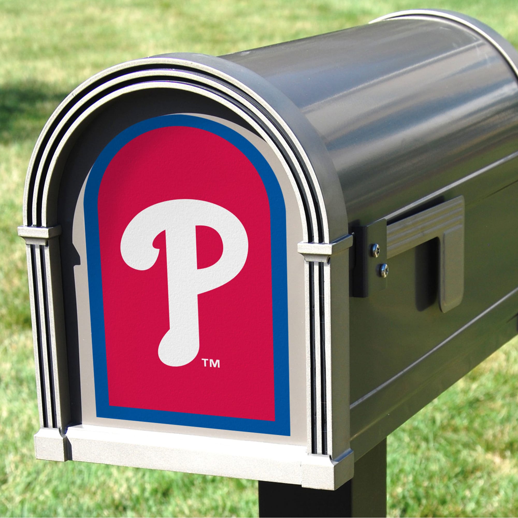 Philadelphia Phillies: Mailbox Logo - Officially Licensed MLB Outdoor Graphic 5.0"W x 8.0"H by Fathead | Wood/Aluminum
