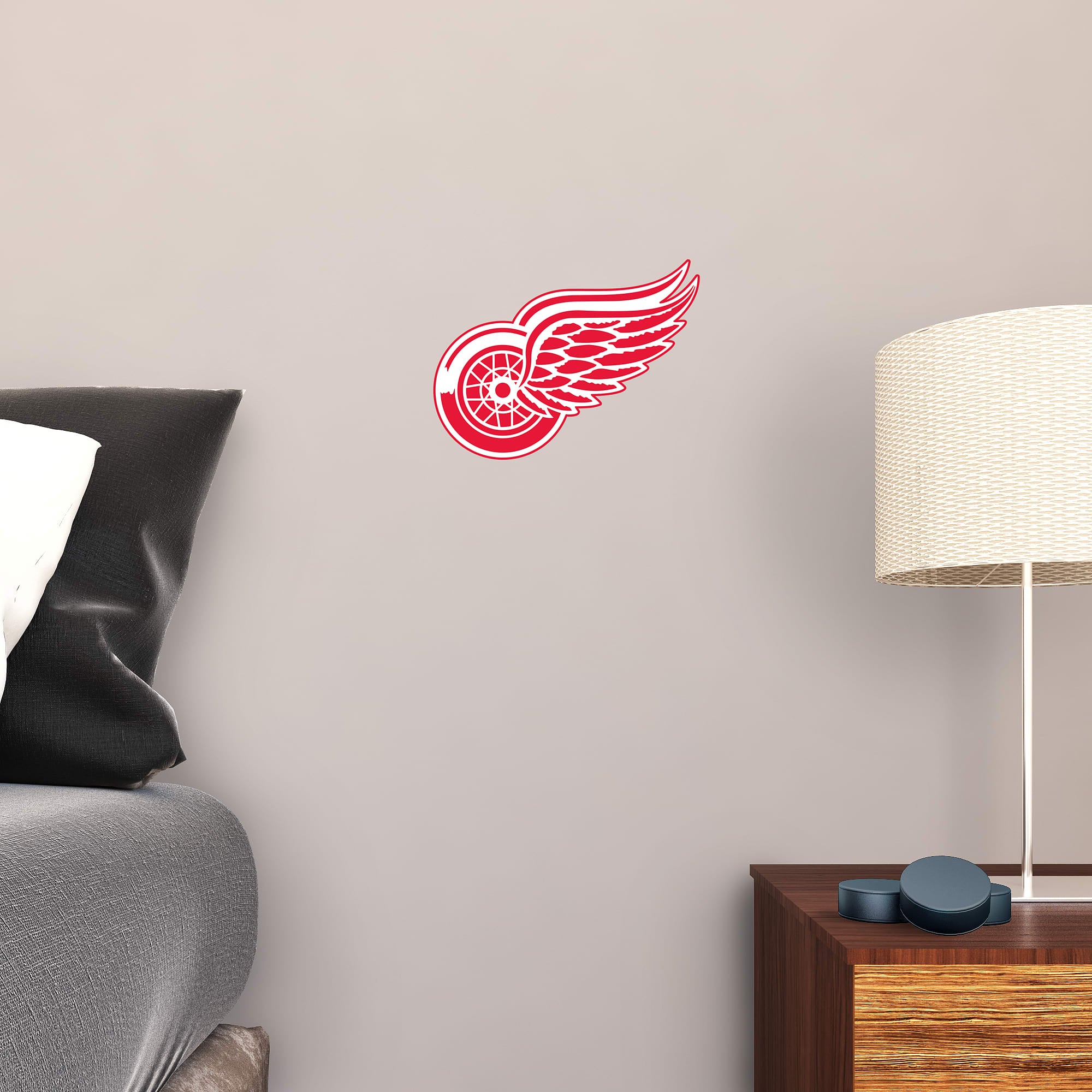 Detroit Red Wings: Logo - Officially Licensed NHL Removable Wall Decal Large by Fathead | Vinyl