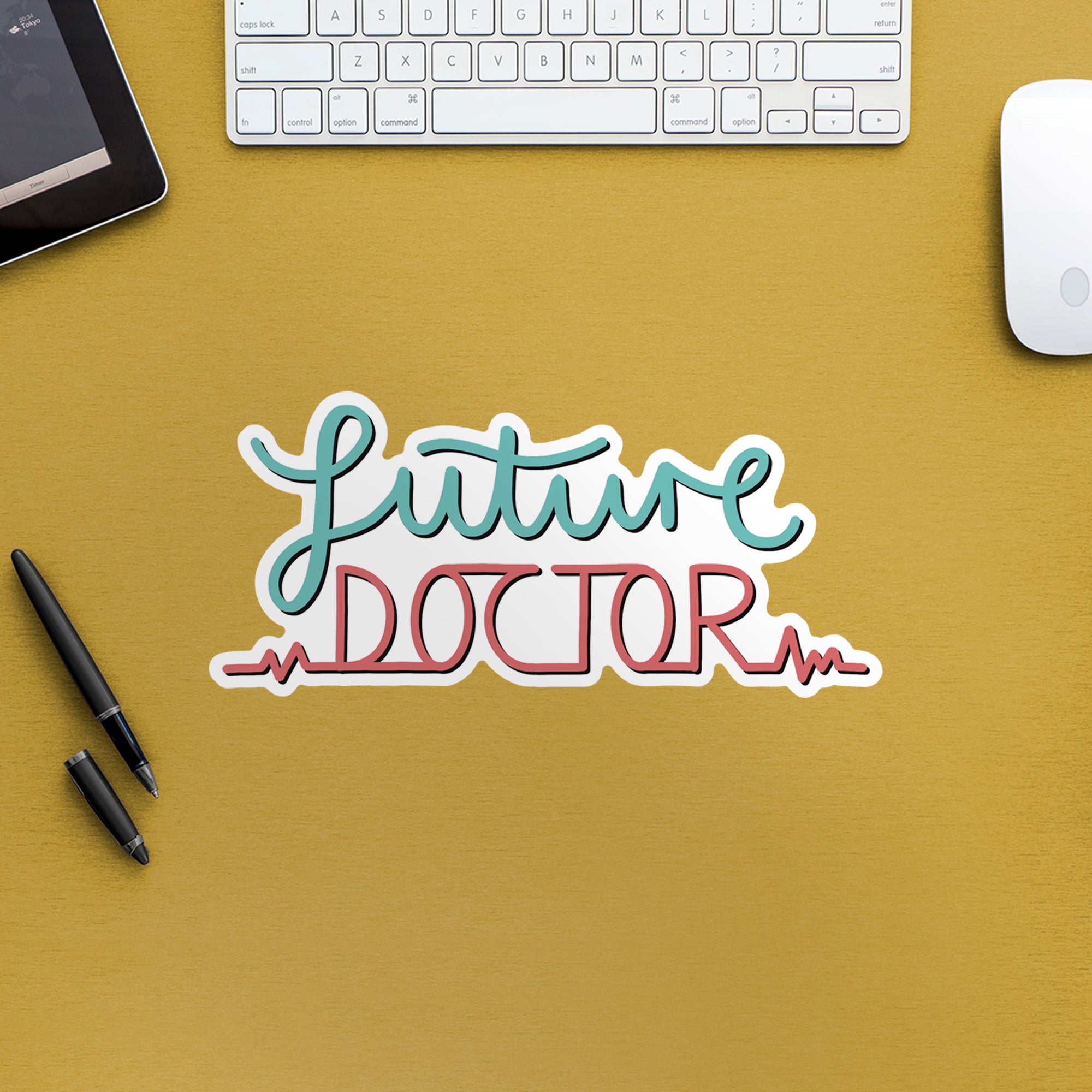 Future Doctor - Officially Licensed Big Moods Removable Wall Decal Large by Fathead | Vinyl