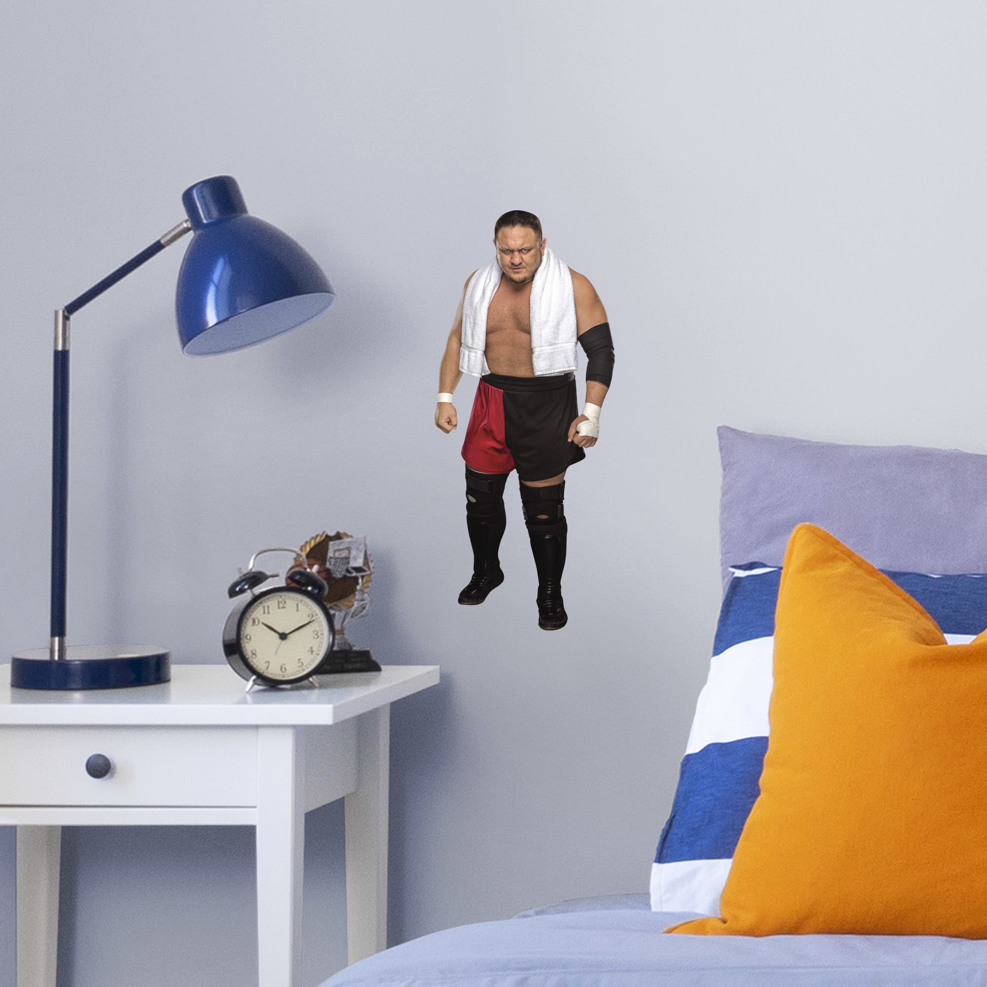 Samoa Joe for WWE - Officially Licensed Removable Wall Decal Large by Fathead | Vinyl