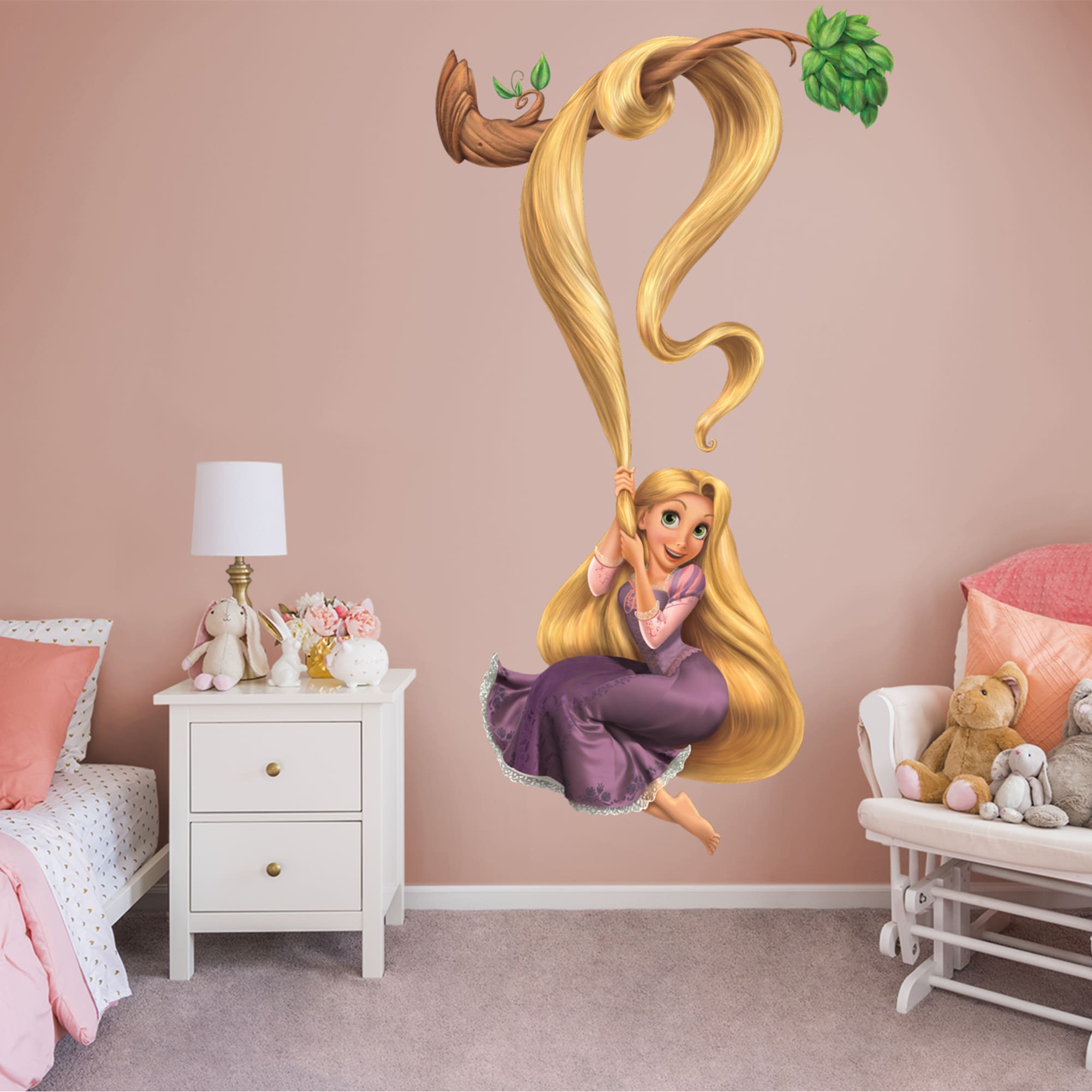 Rapunzel: Tree Branch - Officially Licensed Disney Removable Wall Decal 48.0"W x 89.0"H by Fathead | Vinyl