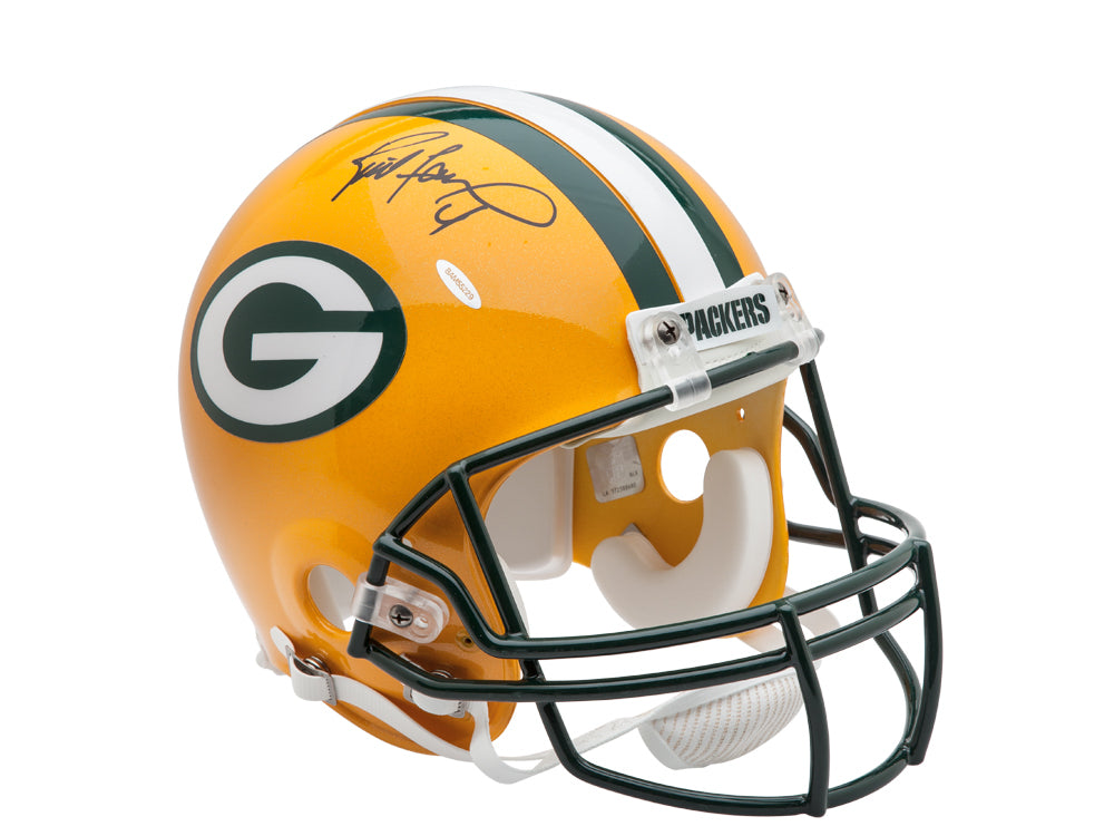 Brett Favre Packers Authentic Helmet Autograph by Fathead