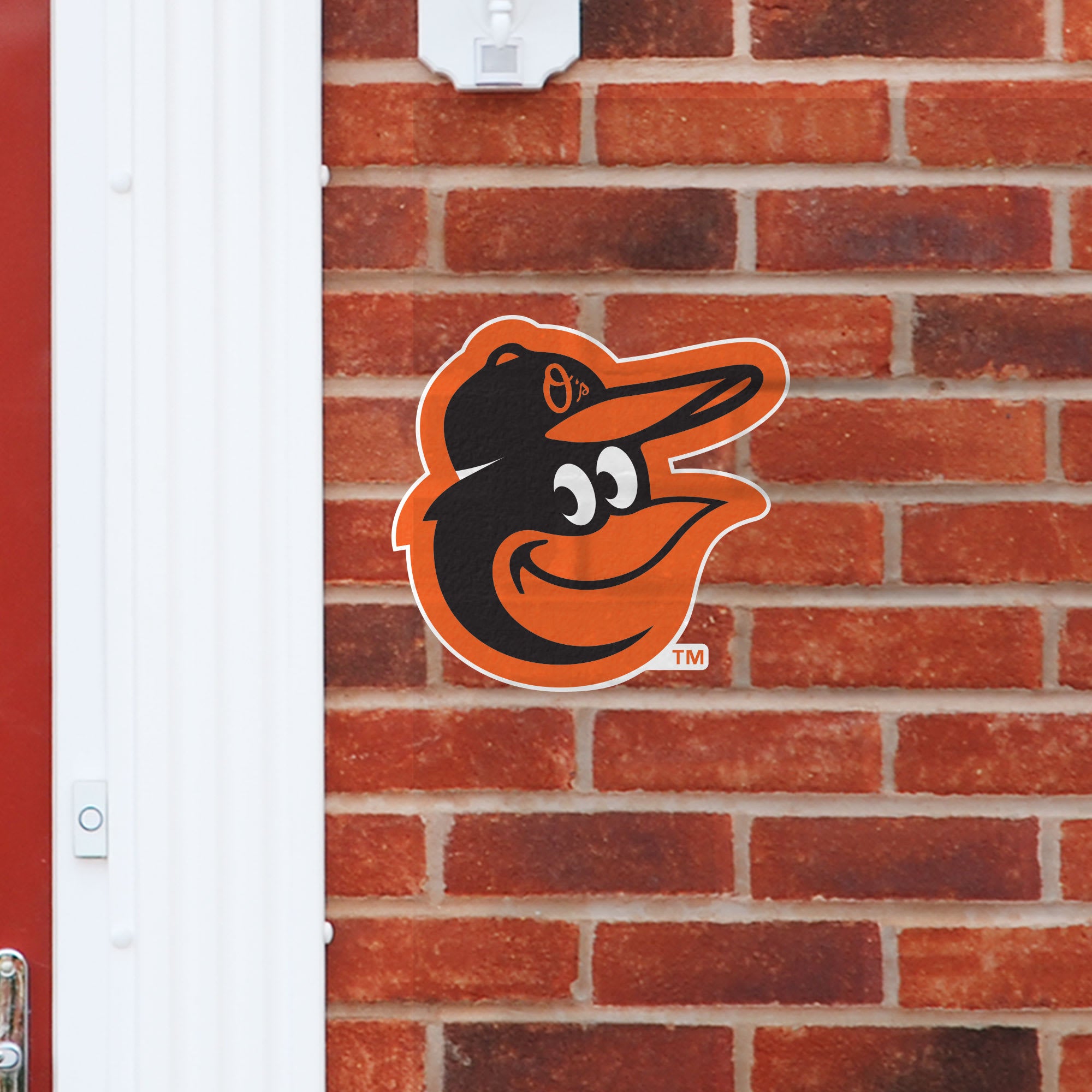 Baltimore Orioles: Logo - Officially Licensed MLB Outdoor Graphic Large by Fathead | Wood/Aluminum
