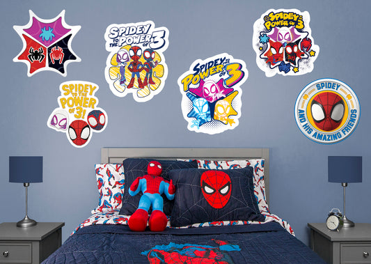 Spidey and His Amazing Friends Kids' Wall Decal - Decalcomania