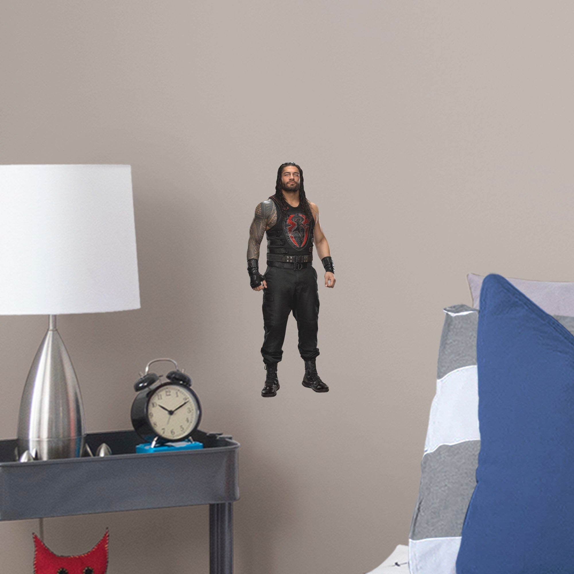 Roman Reigns for WWE - Officially Licensed Removable Wall Decal Large by Fathead | Vinyl