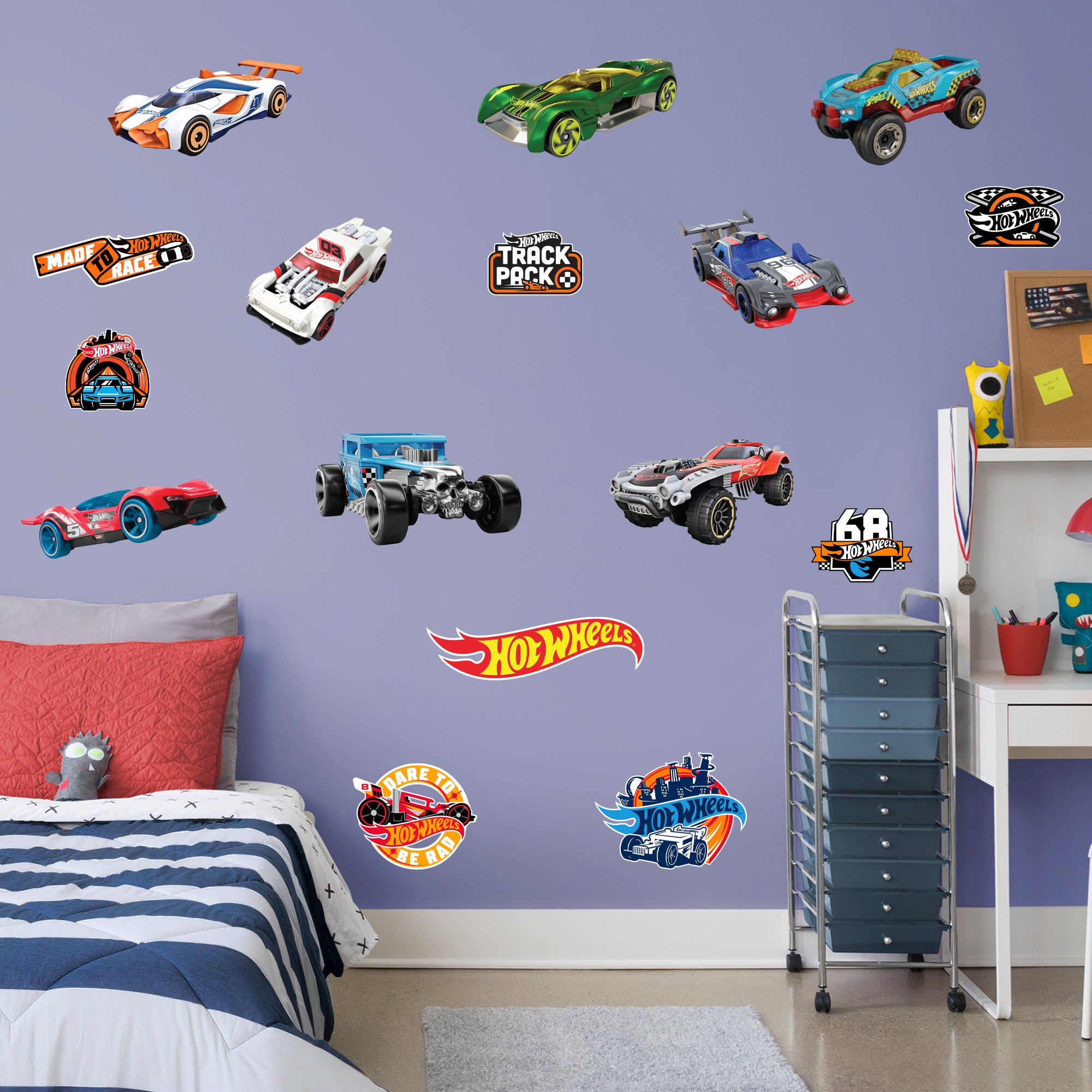 wall hotwheels