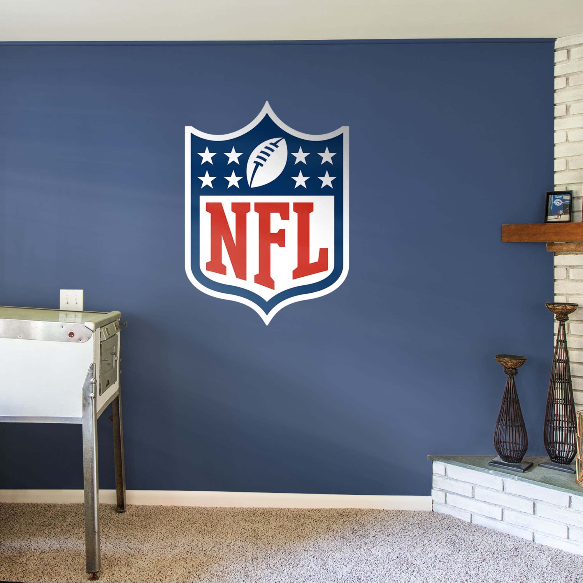 NFL: Logo - Officially Licensed NFL Removable Wall Decal 35.0"W x 48.0"H by Fathead | Vinyl