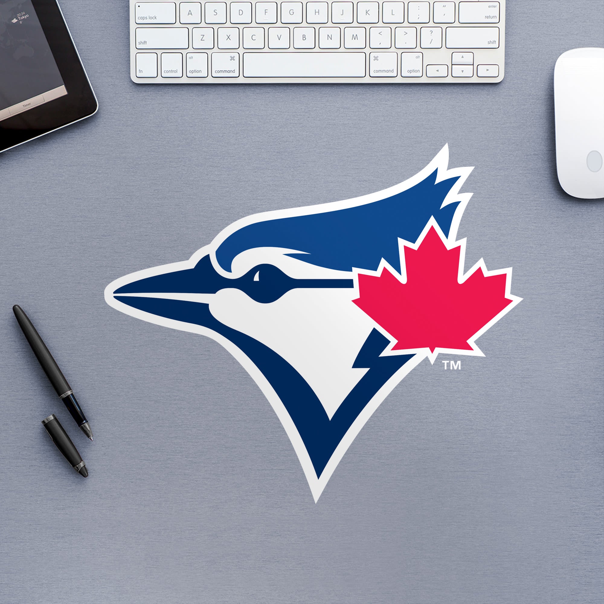 Toronto Blue Jays: Logo - Officially Licensed MLB Removable Wall Decal Large by Fathead | Vinyl