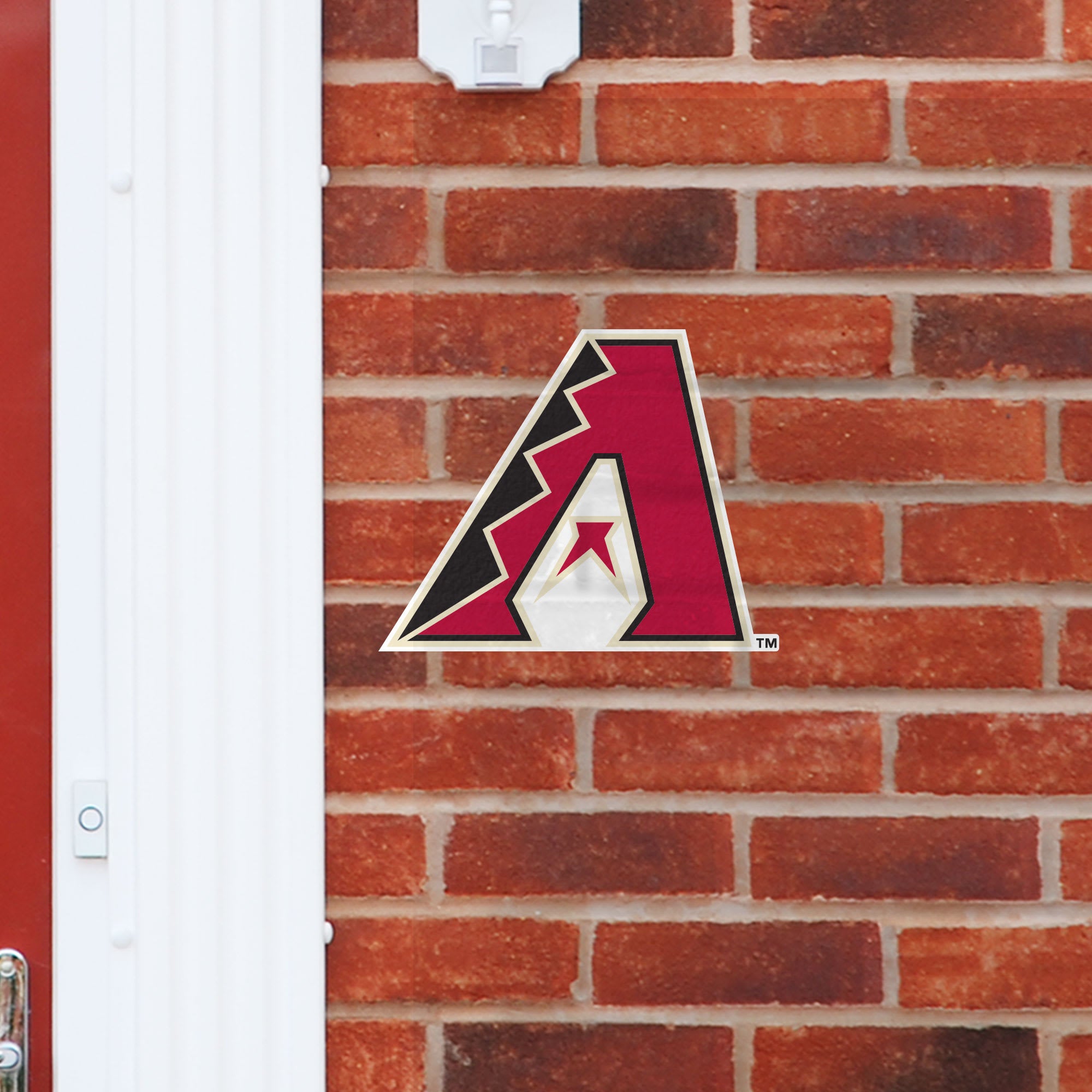 Arizona Diamondbacks: Logo - Officially Licensed MLB Outdoor Graphic Large by Fathead | Wood/Aluminum