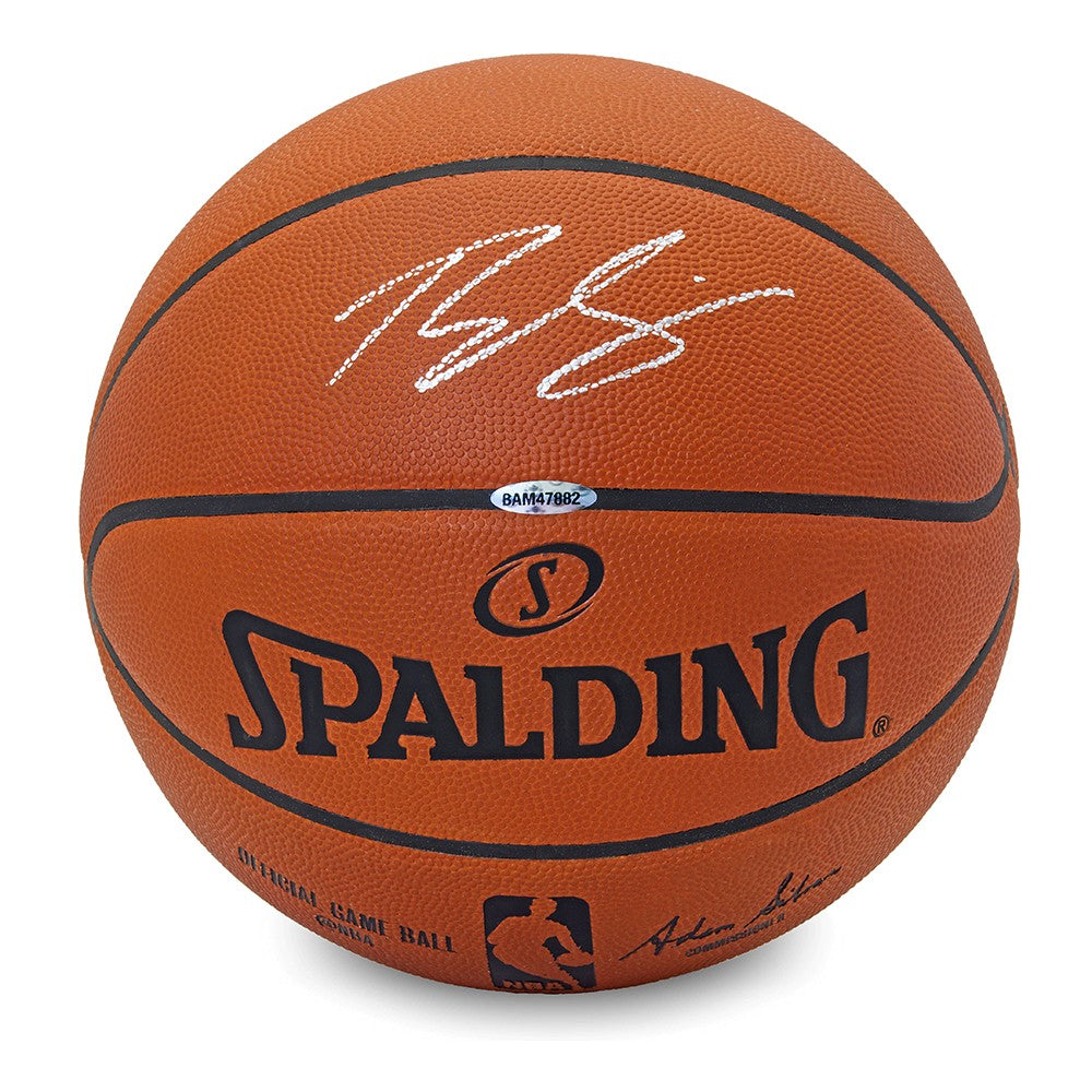 Ben Simmons Autographed Authentic Spalding Basketball by Fathead