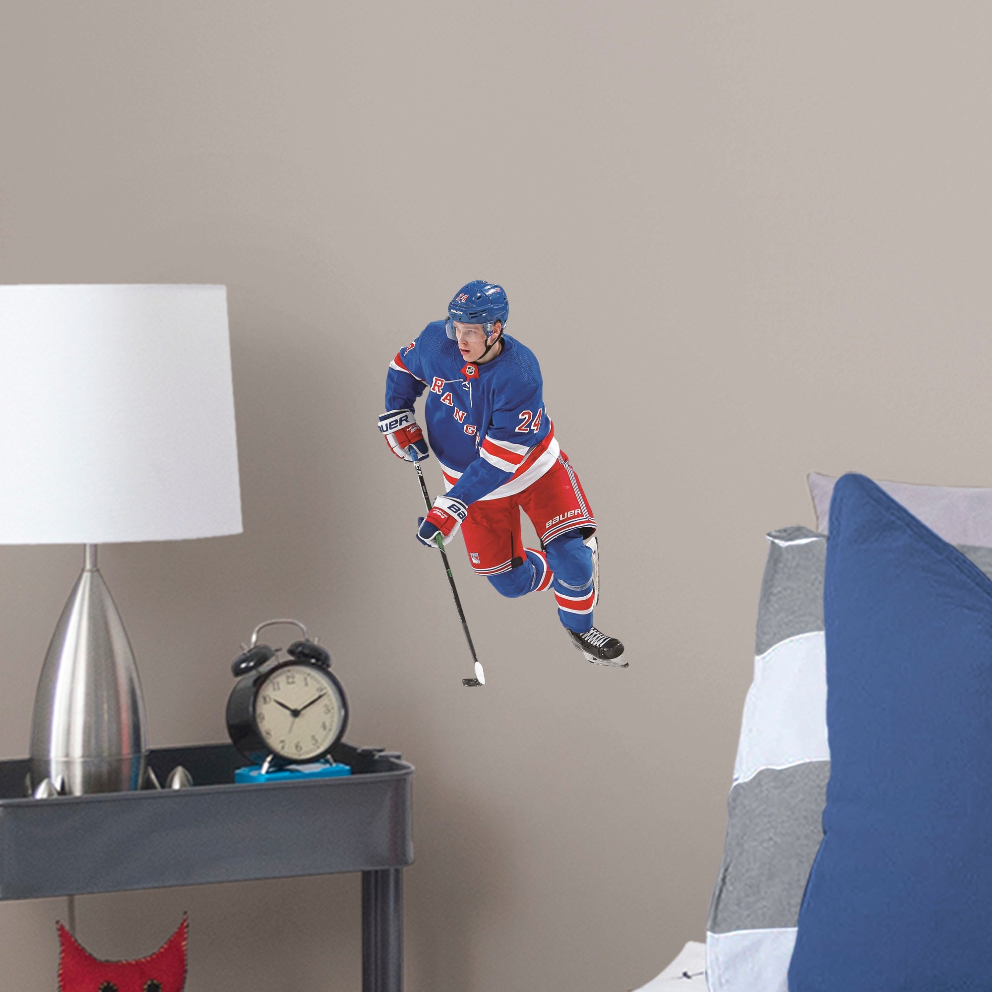 Kaapo Kakko for New York Rangers - Officially Licensed NHL Removable Wall Decal Large by Fathead | Vinyl