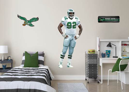 Philadelphia Eagles: DeVonta Smith 2022 - NFL Removable Adhesive Wall Decal XL