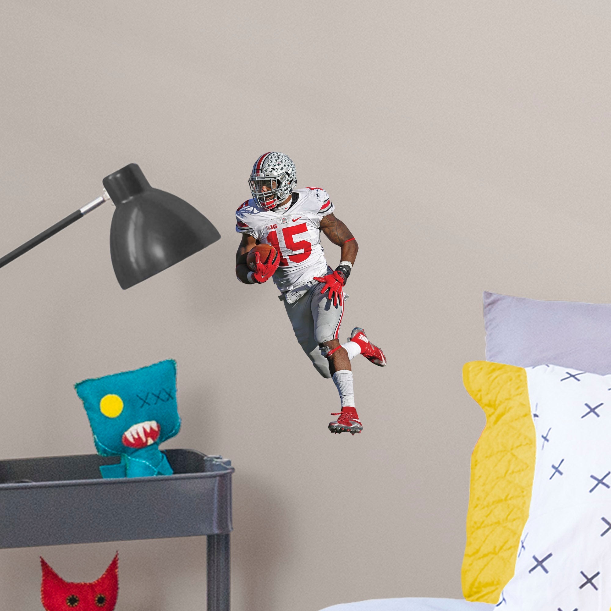 Ezekiel Elliott for Ohio State Buckeyes: Ohio State - Officially Licensed Removable Wall Decal Large by Fathead | Vinyl