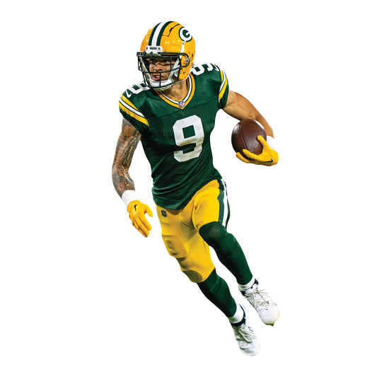 Green Bay Packers: Jordan Love 2023 - Officially Licensed NFL Removable  Adhesive Decal