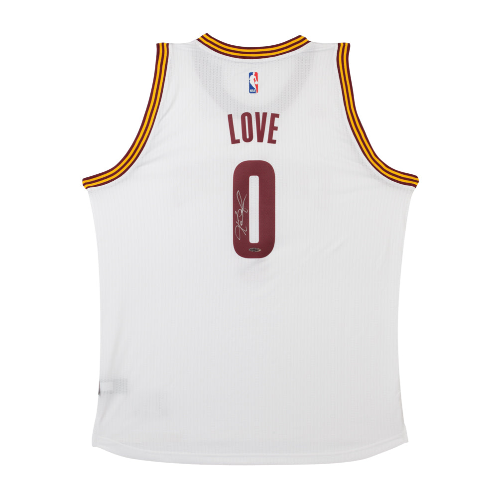 Kevin Love Cavaliers White Home Swingman Jersey Autograph by Fathead