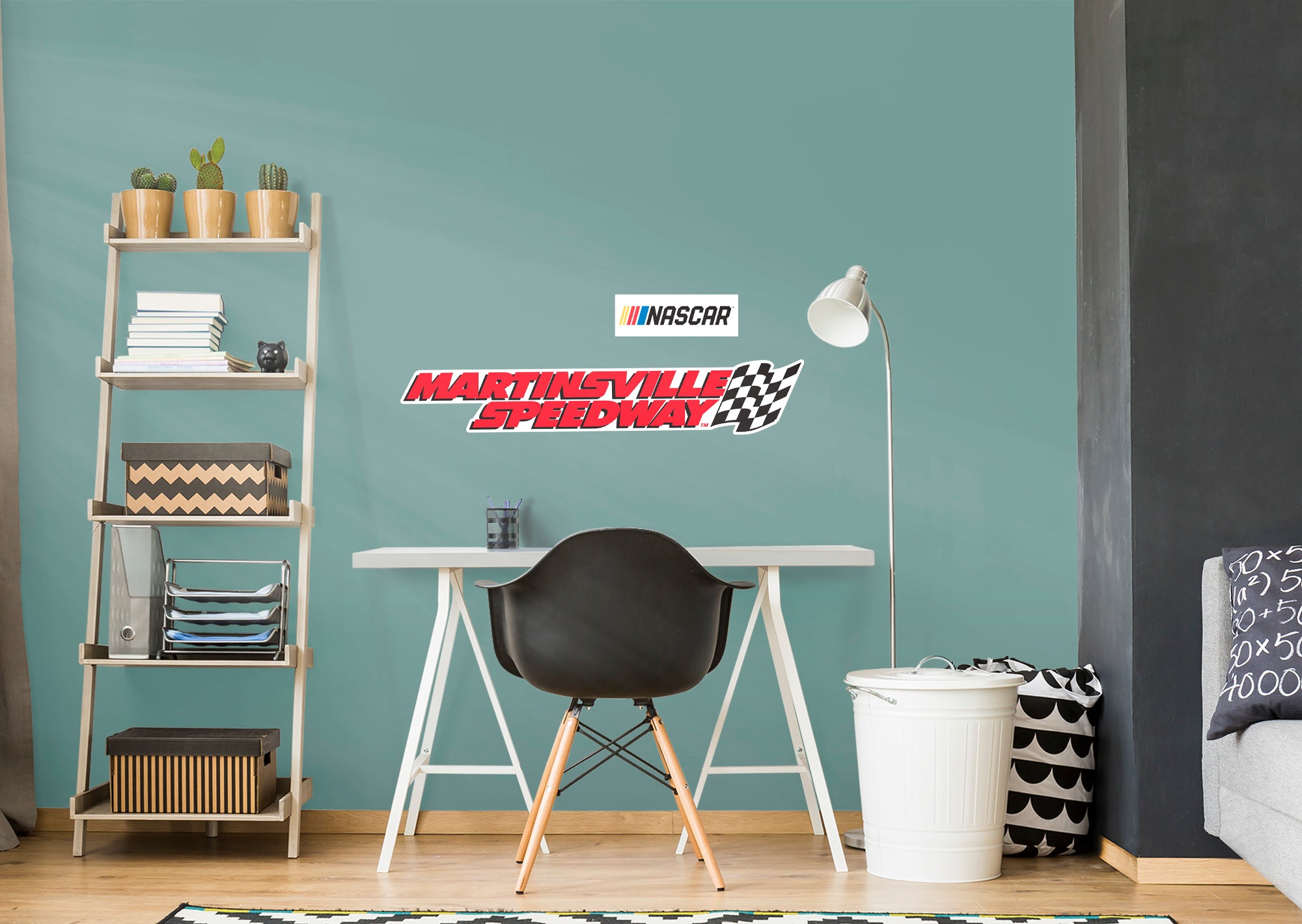 Martinsville Speedway 2021 Logo - Officially Licensed NASCAR Removable Wall Decal XL by Fathead | Vinyl