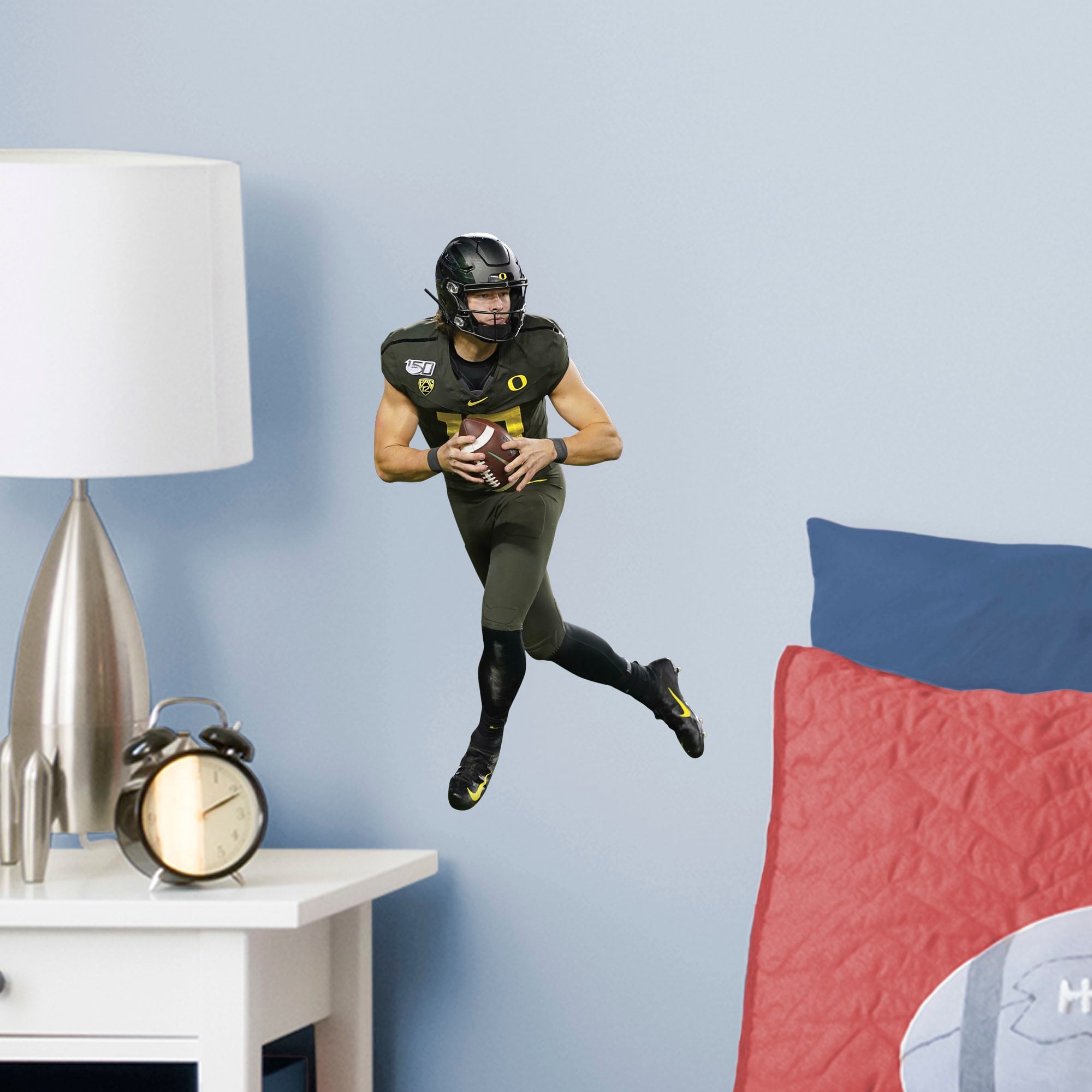 Justin Herbert for Oregon Ducks: Oregon - Officially Licensed Removable Wall Decal Large by Fathead | Vinyl