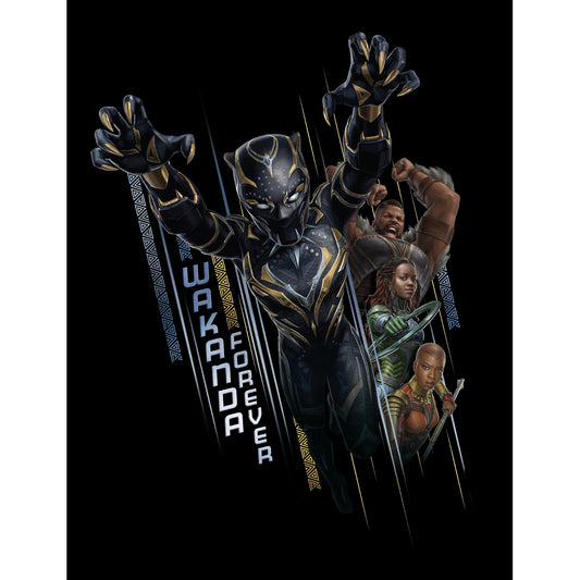 Black Panther Wakanda Forever: Black Panther Watercolor Poster - Offic –  Fathead