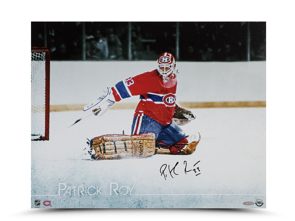 Patrick Roy The Save 20X16 Autograph by Fathead
