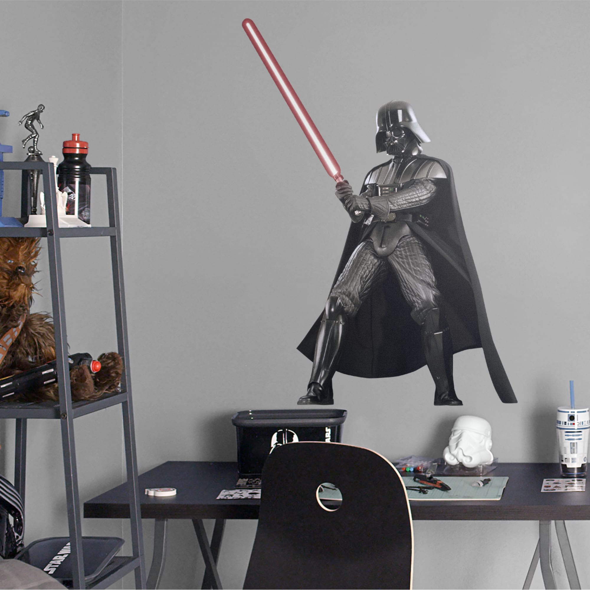 Darth Vader - Officially Licensed Removable Wall Decal 30.0"W x 41.0"H by Fathead | Vinyl
